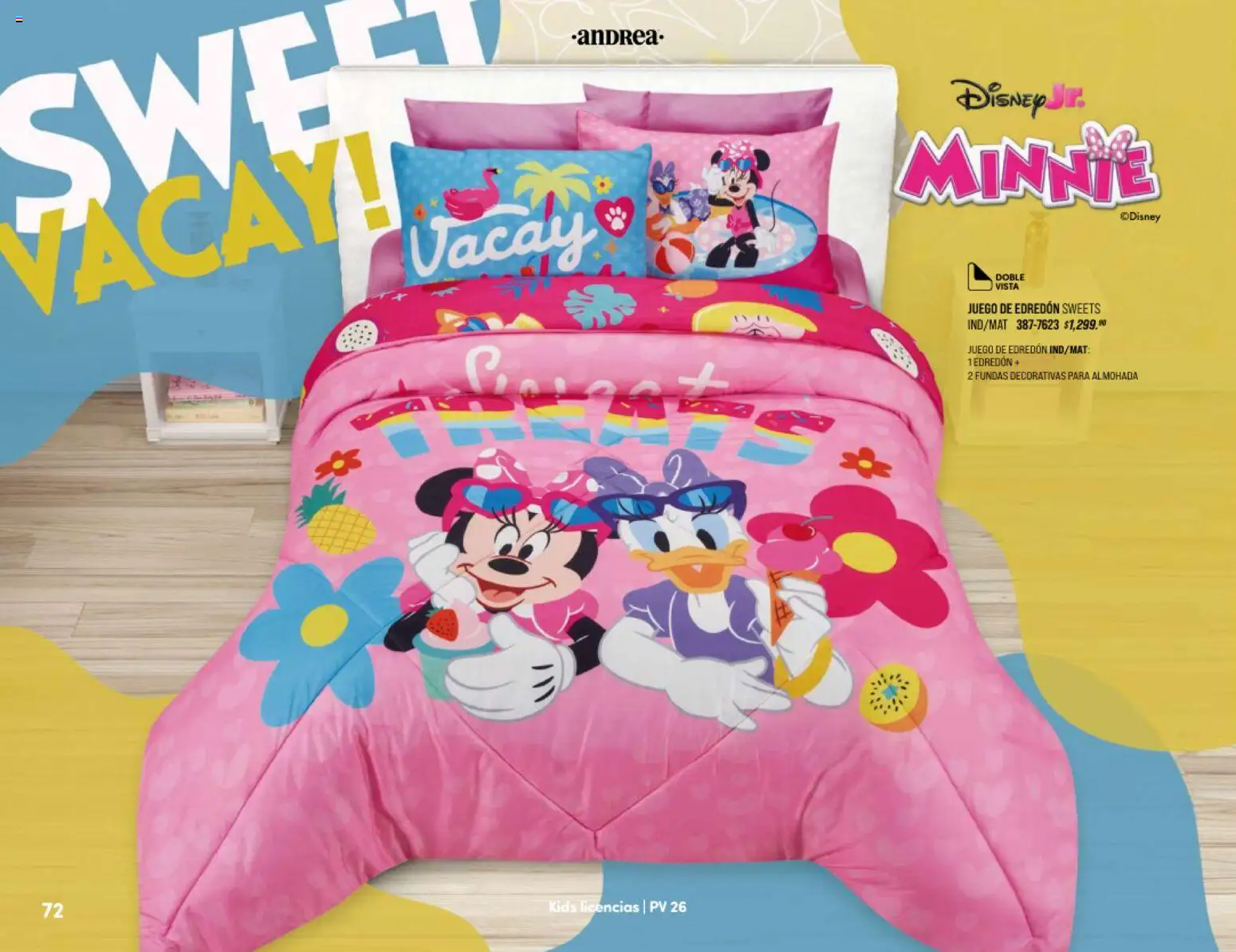 Nuevas ofertas de Andrea válidas en toda la República Mexicana desde el 25/01/2026. ¡Encuentra las mejores ofertas en Andrea catálogo Home! | Página: 72 | Productos: Juego, Almohada