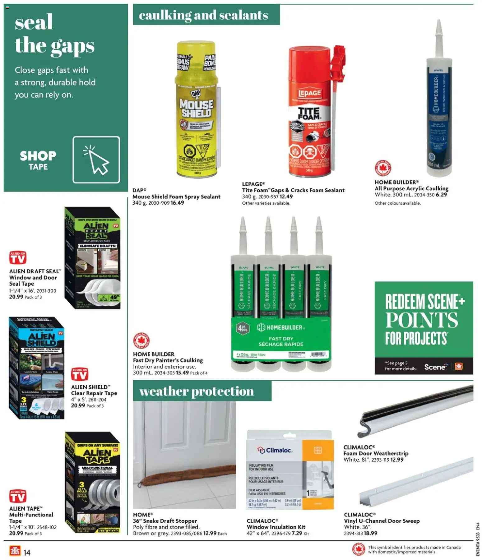 Home Hardware flyer valid from Aug 13, 2026 | Page: 14