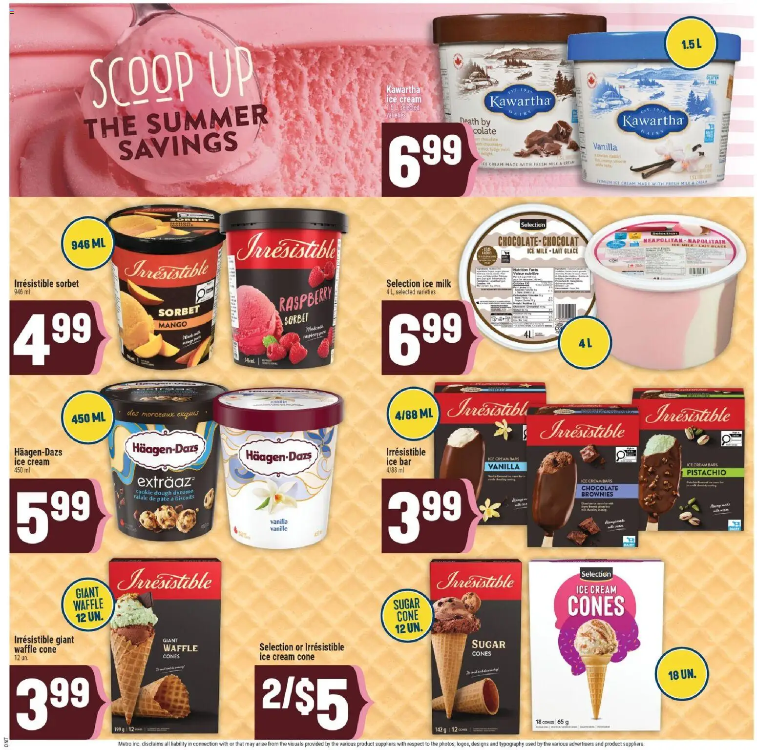 Adonis flyer valid from Jul 16, 2026 | Page: 7 | Products: Ice cream, Brownies, Vanilla, Ice