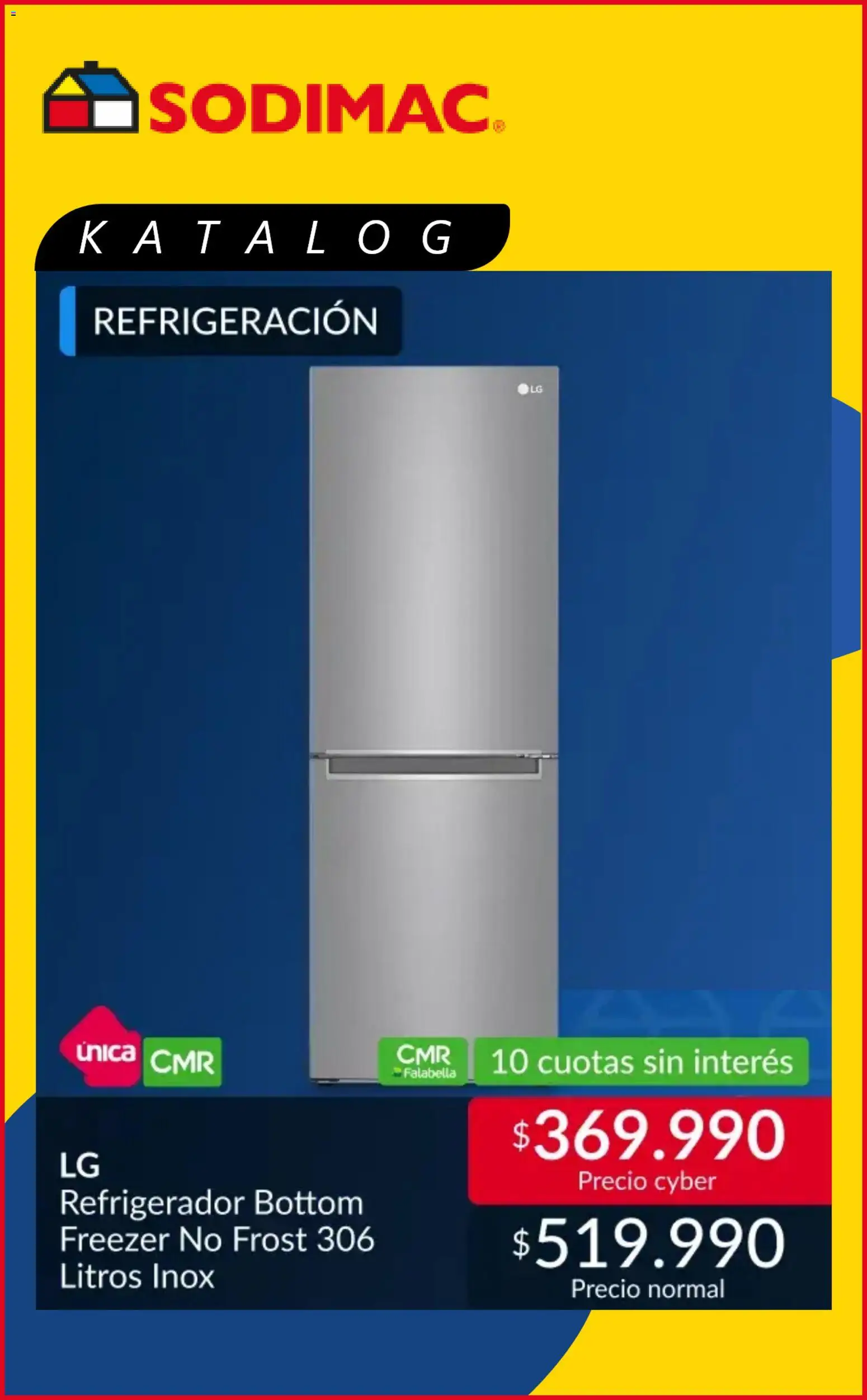 Sodimac Cyber Day │ válido desde el 01.06.2026 | Página: 2 | Productos: Refrigerador, Freezer