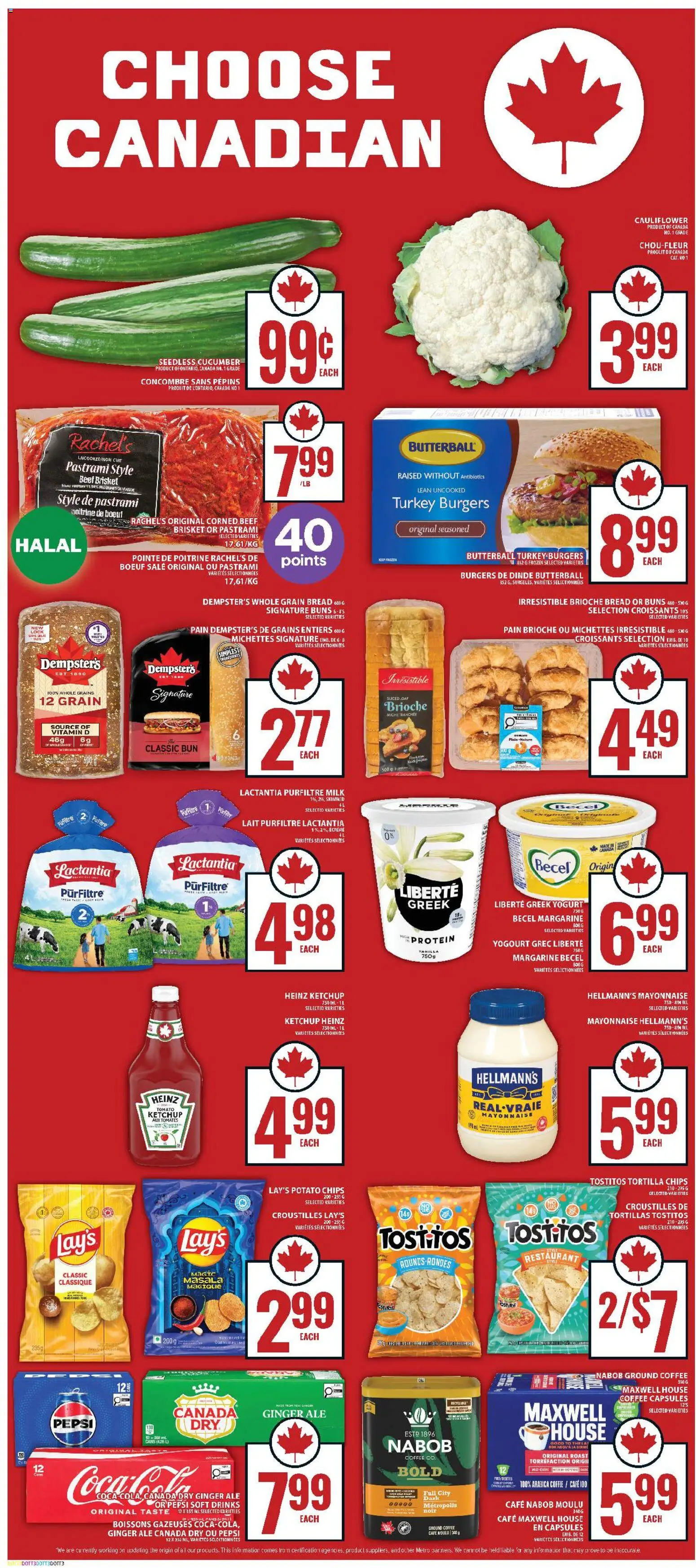 Food Basics flyer valid from Jul 9, 2026 | Page: 10 | Products: Beef, Ketchup, Iron, Coffee