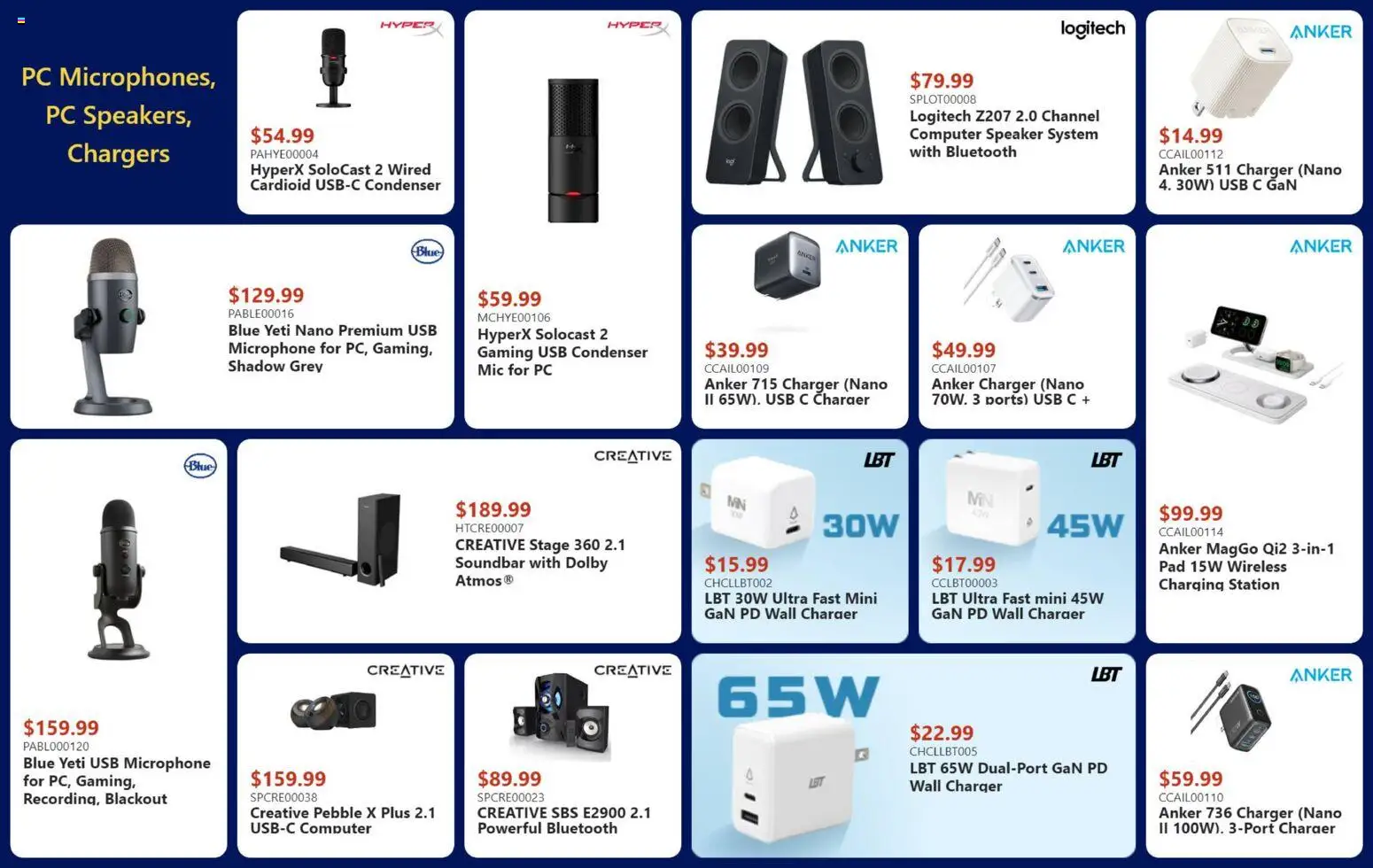 Canada Computers flyer valid from 17.04.2026 | Page: 14 | Products: PC, Computer, Microphone, Speaker