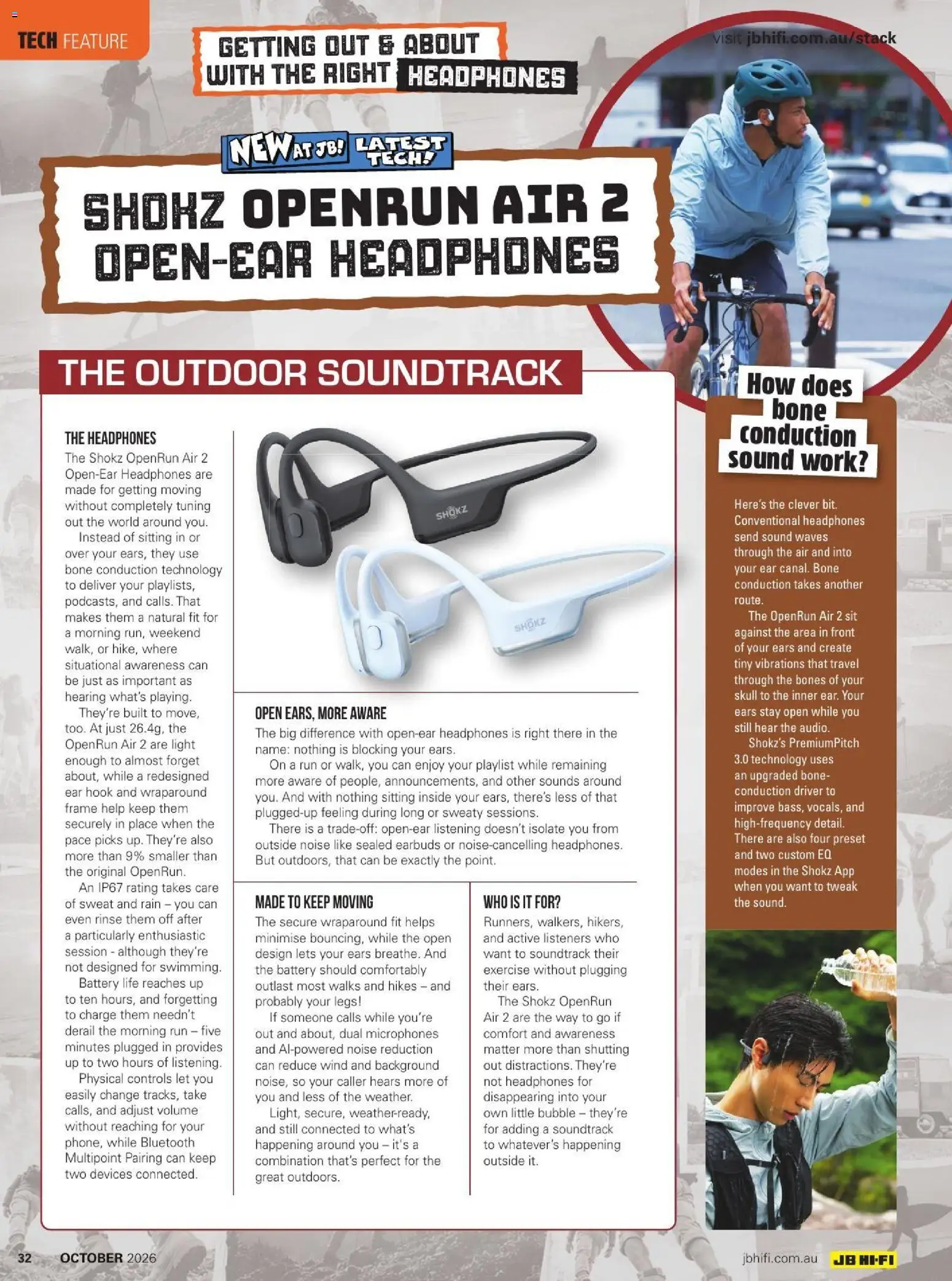 JB Hi-Fi catalogue - valid from 01/10/2026 | Page: 32 | Products: Battery, Light, Headphones