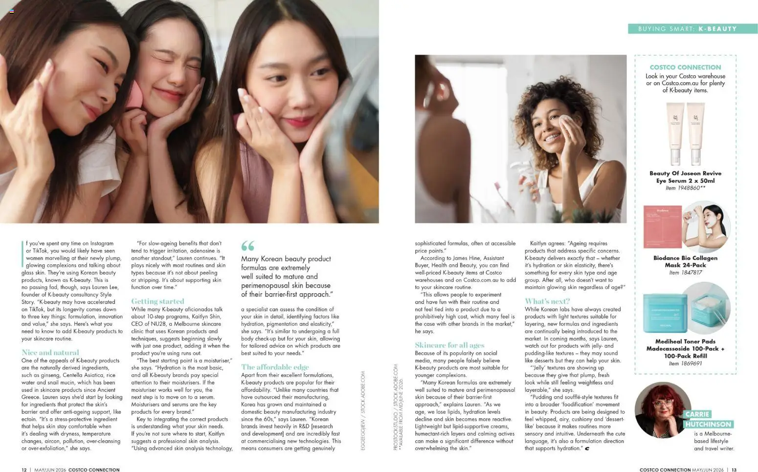 Costco catalogue - valid from 01.05.2026 | Page: 7 | Products: Mask, Moisturiser, Collagen, Case