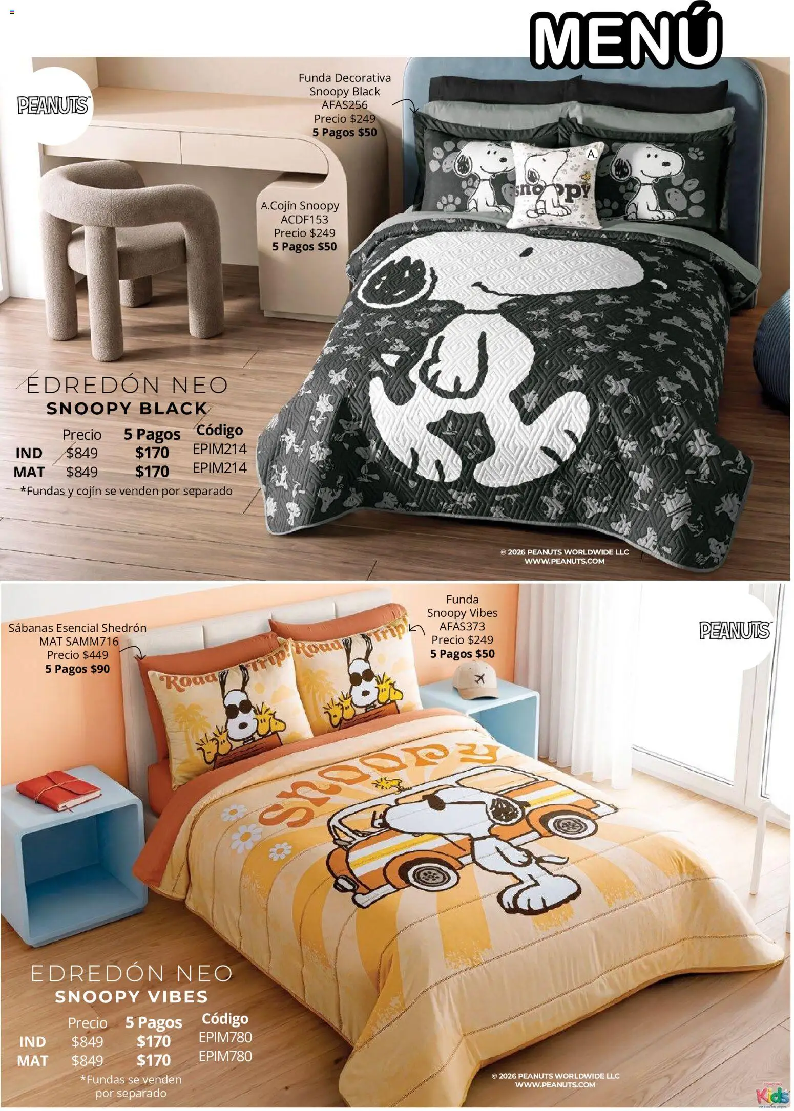 Nuevas ofertas de Colchas Concord válidas en toda la República Mexicana desde el 15/10/2026. ¡Encuentra las mejores ofertas en Colchas Concord catálogo Colección Infantil Para los más peques! | Página: 7