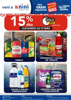 Vista previa NINI Mayorista -Categorias válido desde el 07/09/2026 | Página: 1