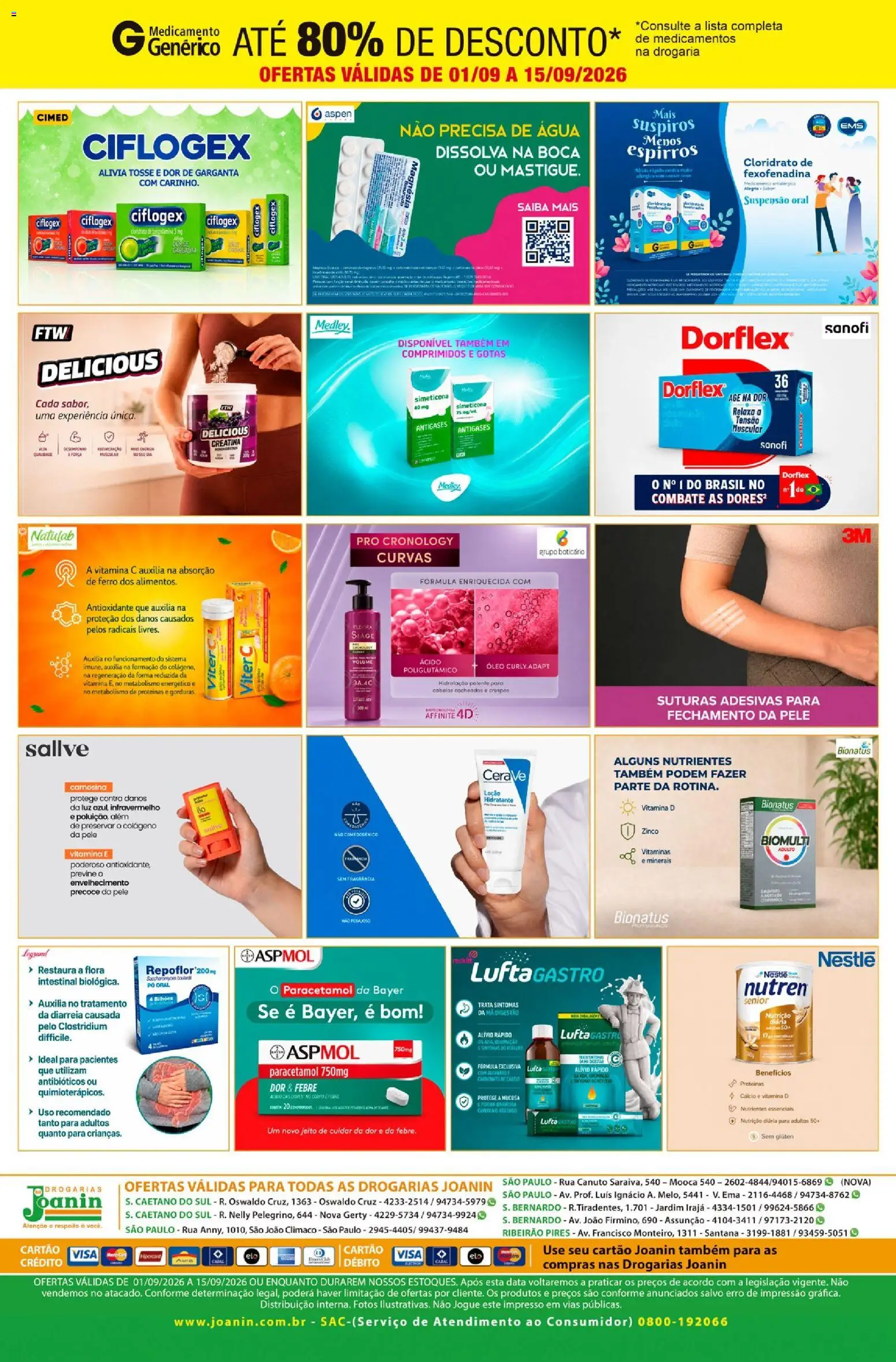 Supermercados Joanin Folheto - válido de 01/09/2026 | Página: 2 | Produtos: Ferro, Fragrância, Óleo, Vitamina d