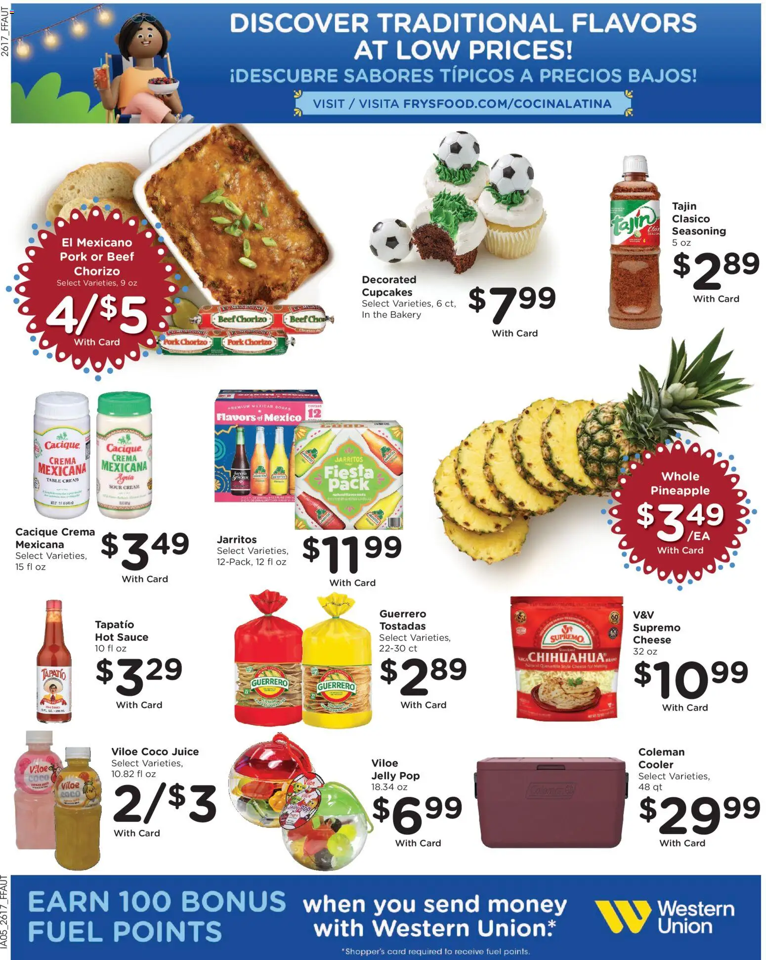 Fry's Food Weekly Ad - valid from 27.05.2026 | Page: 14 | Products: Table, Juice, Pork, Pineapple
