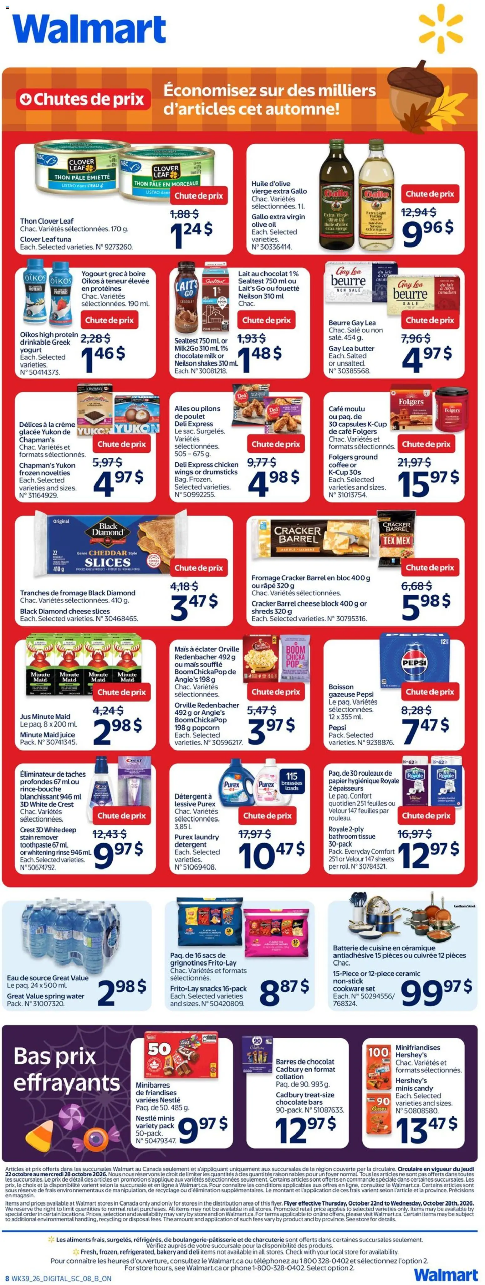 Walmart flyer valid from Oct 22, 2026 | Page: 2