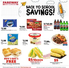 Preview of Fareway weekly ads valid from 08/24/2026