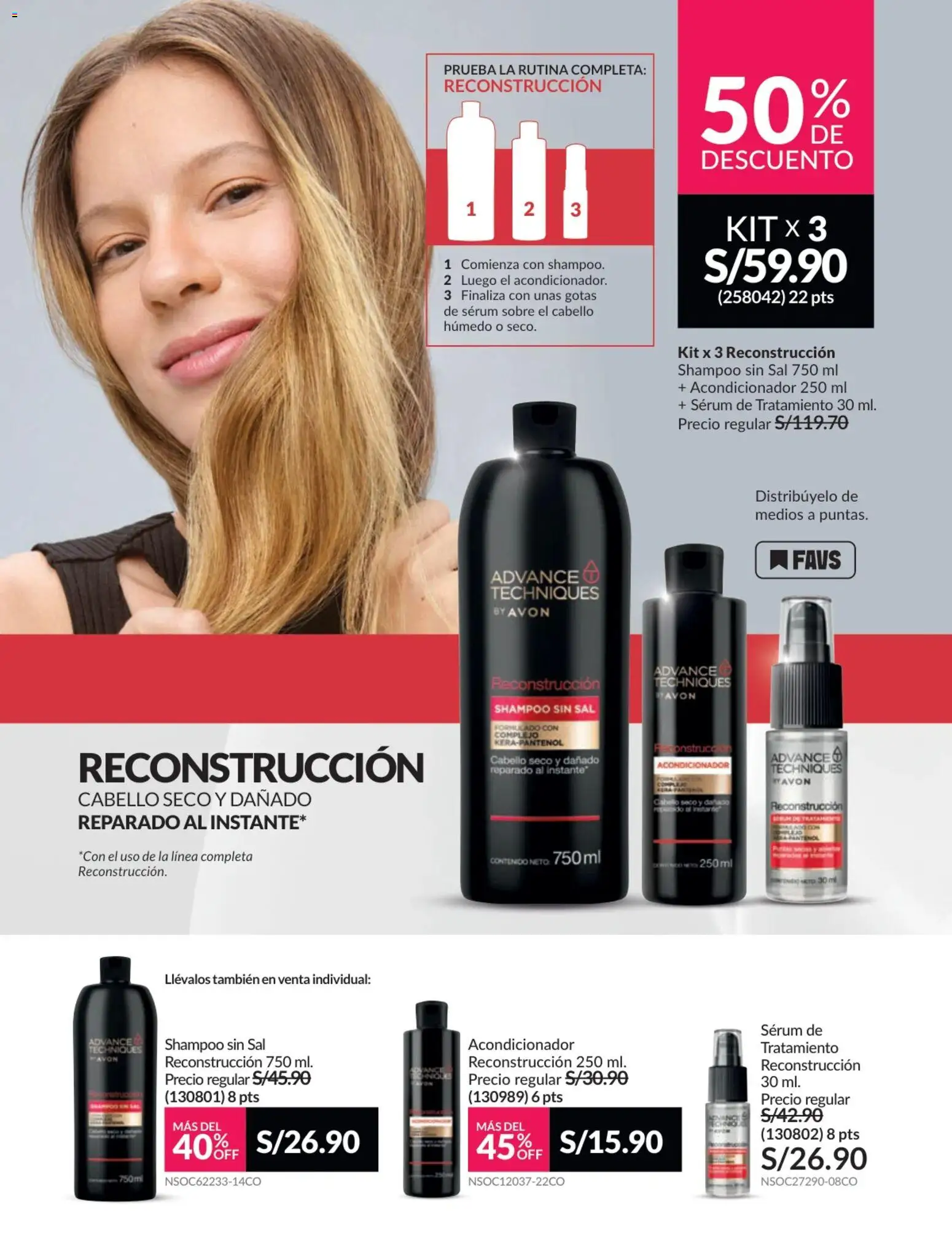 Catálogo Avon válido desde 17.06.2026 | Página: 169 | Productos: Shampoo, Acondicionador