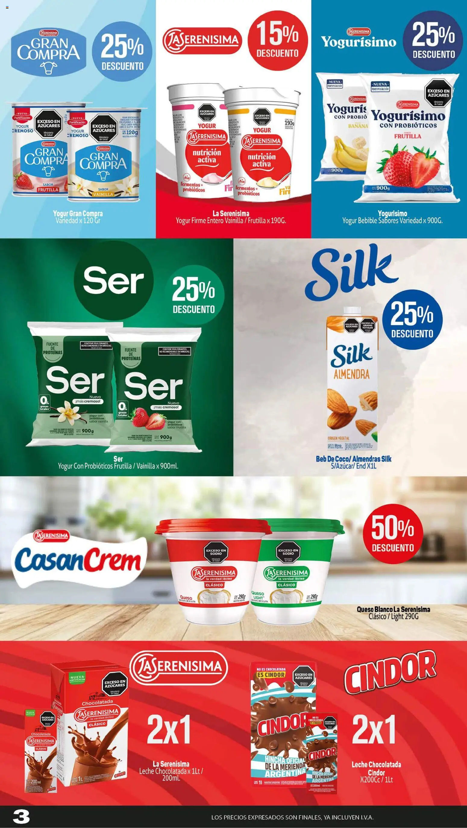 Makro Ofertas Volvete a Ilusionar │ válido desde el 21.05.2026 | Página: 3 | Productos: Vitaminas, Frutilla, Yogur, Chocolatada