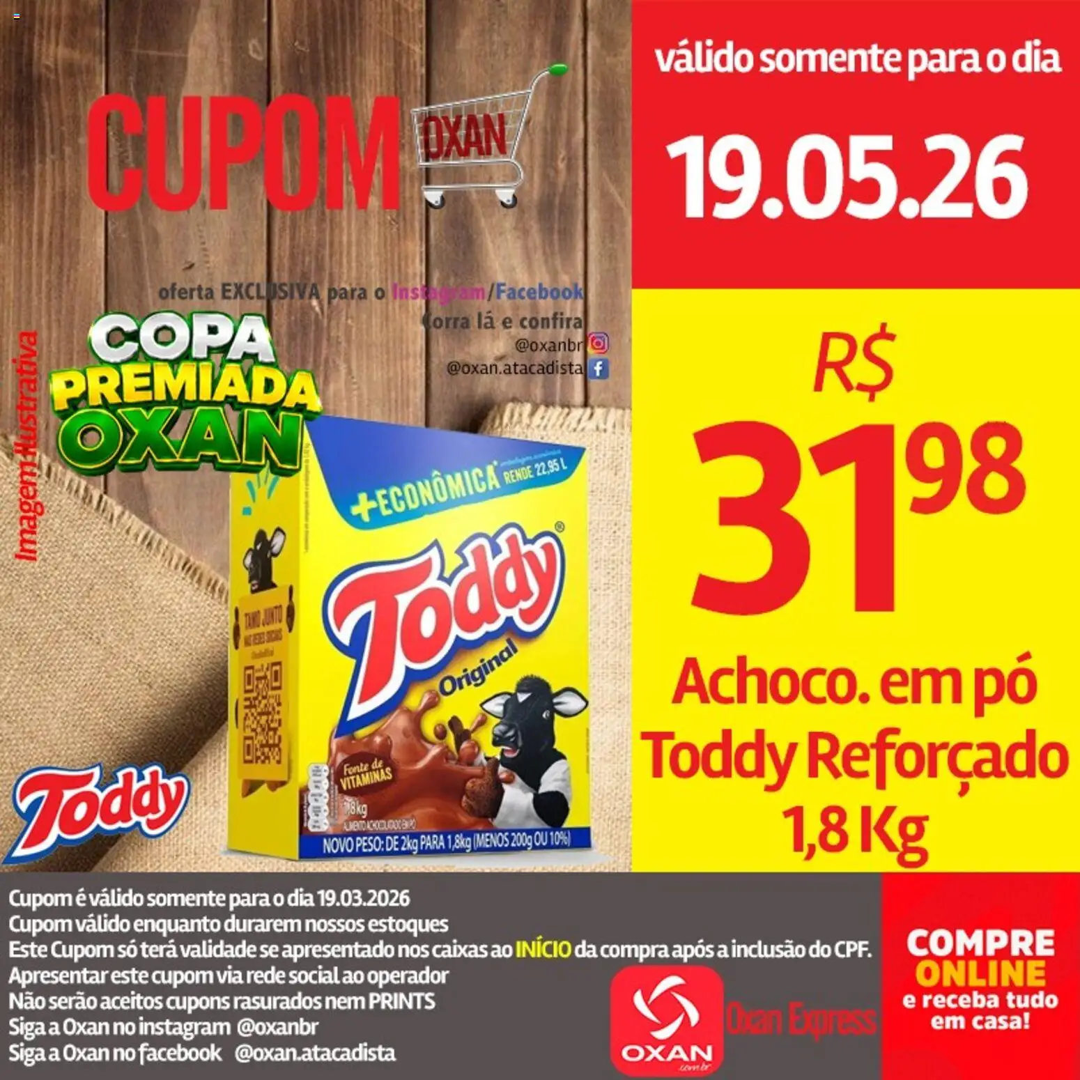 Oxan Atacadista Folheto - válido de 19.05.2026 | Página: 4 | Produtos: Pó, Copa