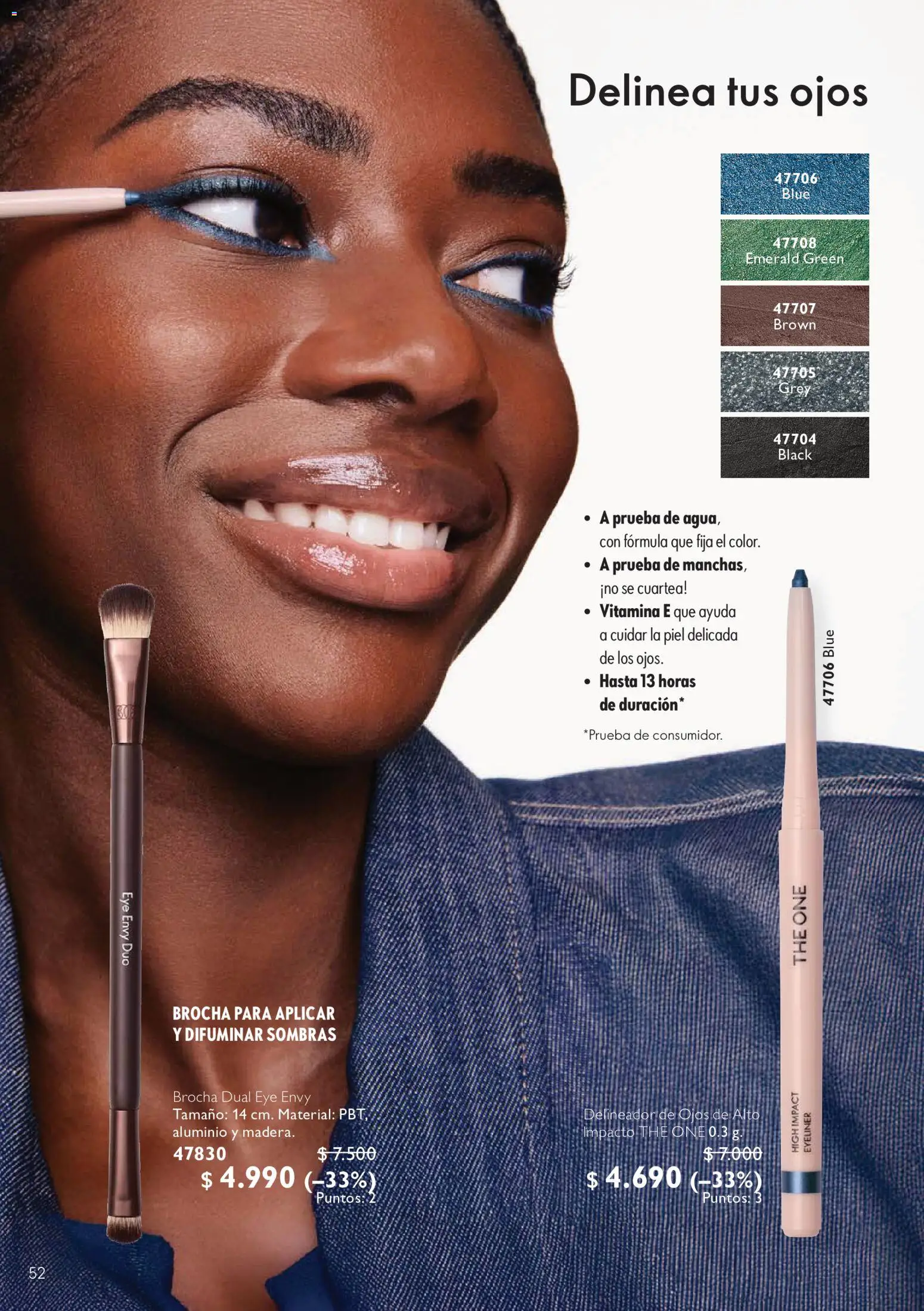 Oriflame catálogo │ válido desde el 11.09.2026 | Página: 52 | Productos: Delineador de ojos, Delineador