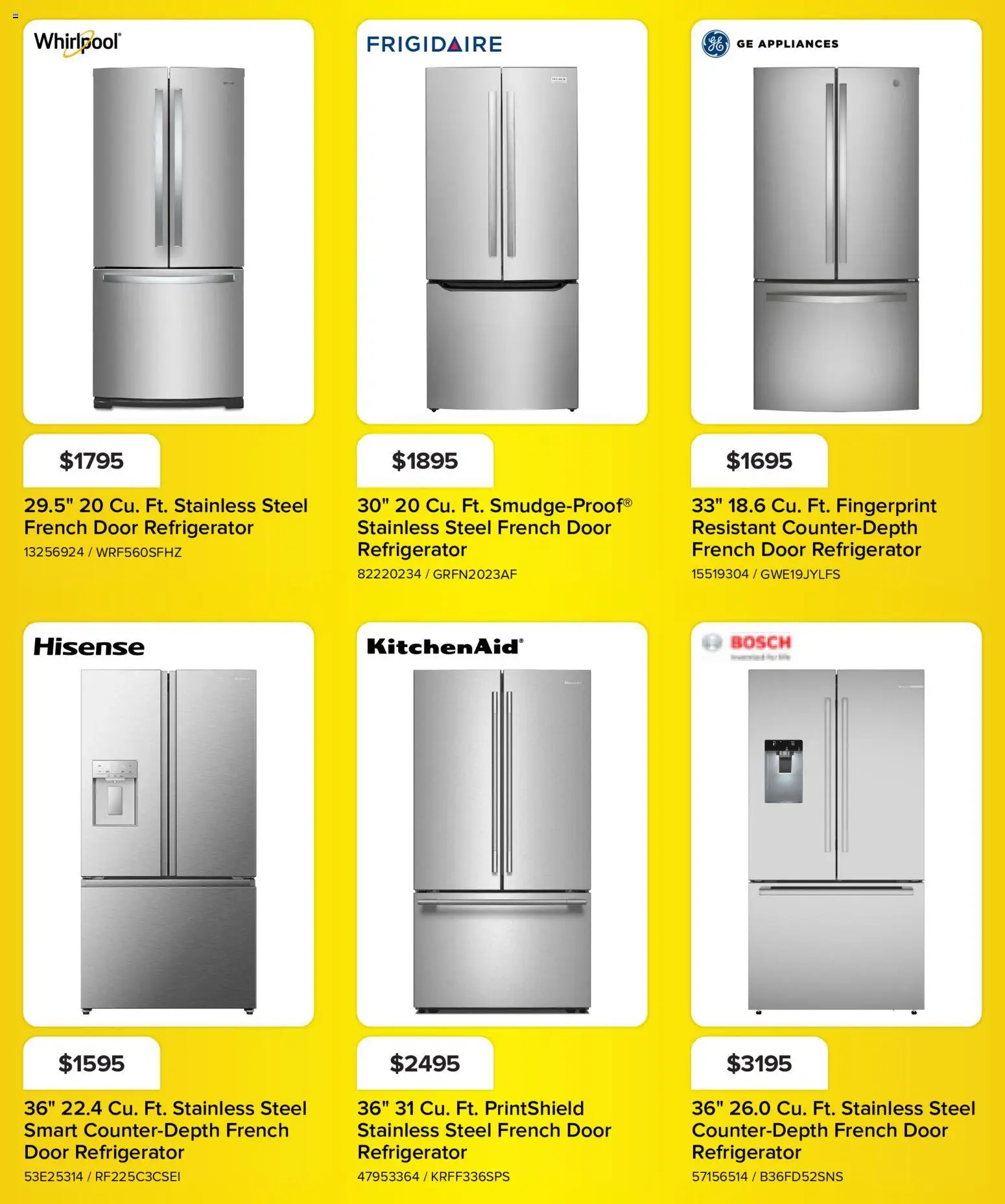 Leon's flyer valid from Sep 3, 2026 | Page: 3 | Products: Refrigerator, Door