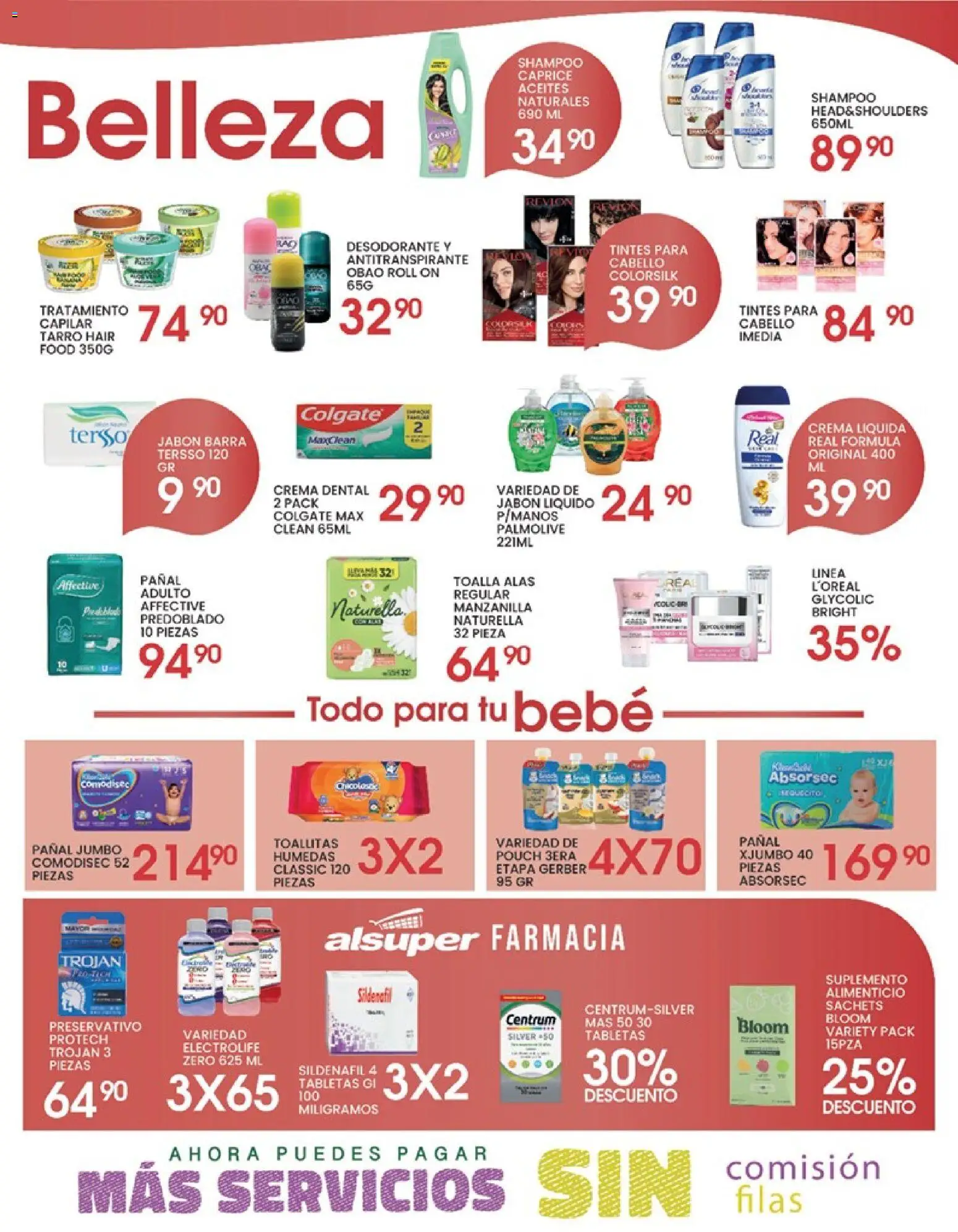 Nuevas ofertas de Alsuper válidas en toda la República Mexicana desde el 22.05.2026. ¡Encuentra las mejores ofertas en Alsuper folleto SALTILLO! | Página: 4
