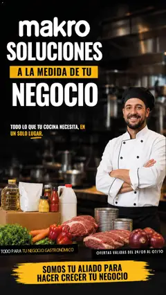 Vista previa Makro - Ofertas Gastronómicas válido desde el 24/09/2026