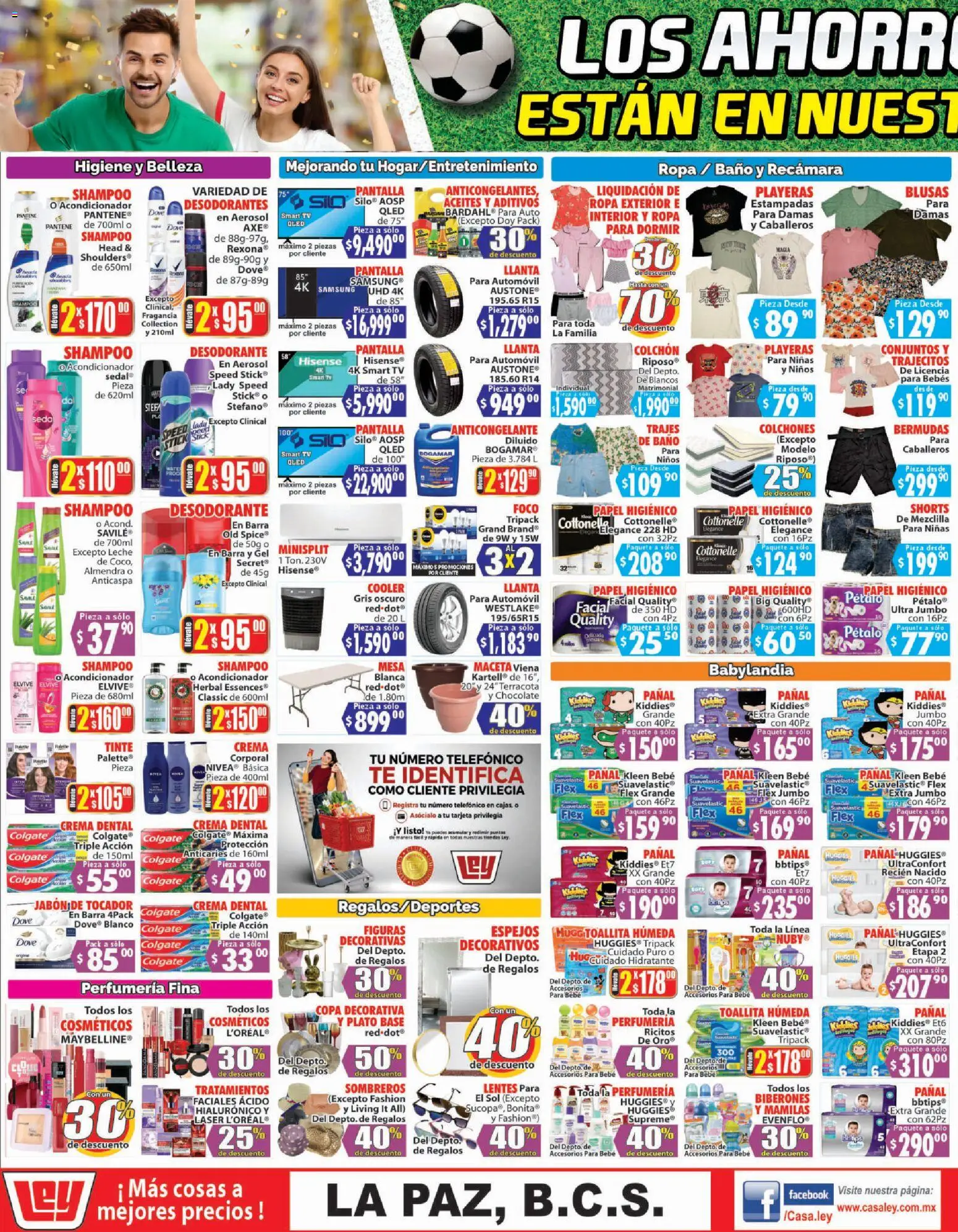 Nuevas ofertas de Casa Ley válidas en toda la República Mexicana desde el 07/07/2026. ¡Encuentra las mejores ofertas en Casa Ley folleto Autoservicio Casa Blanca! | Página: 3 | Productos: Leche, Ropa, Fragancia, Foco
