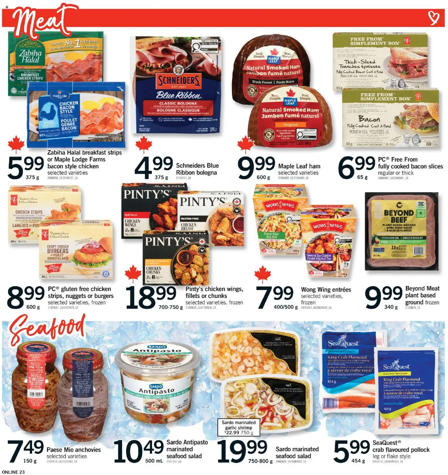 Fortinos flyer valid from Oct 1, 2026 | Page: 22 | Products: Rice, Salad, Avocado oil, Avocado