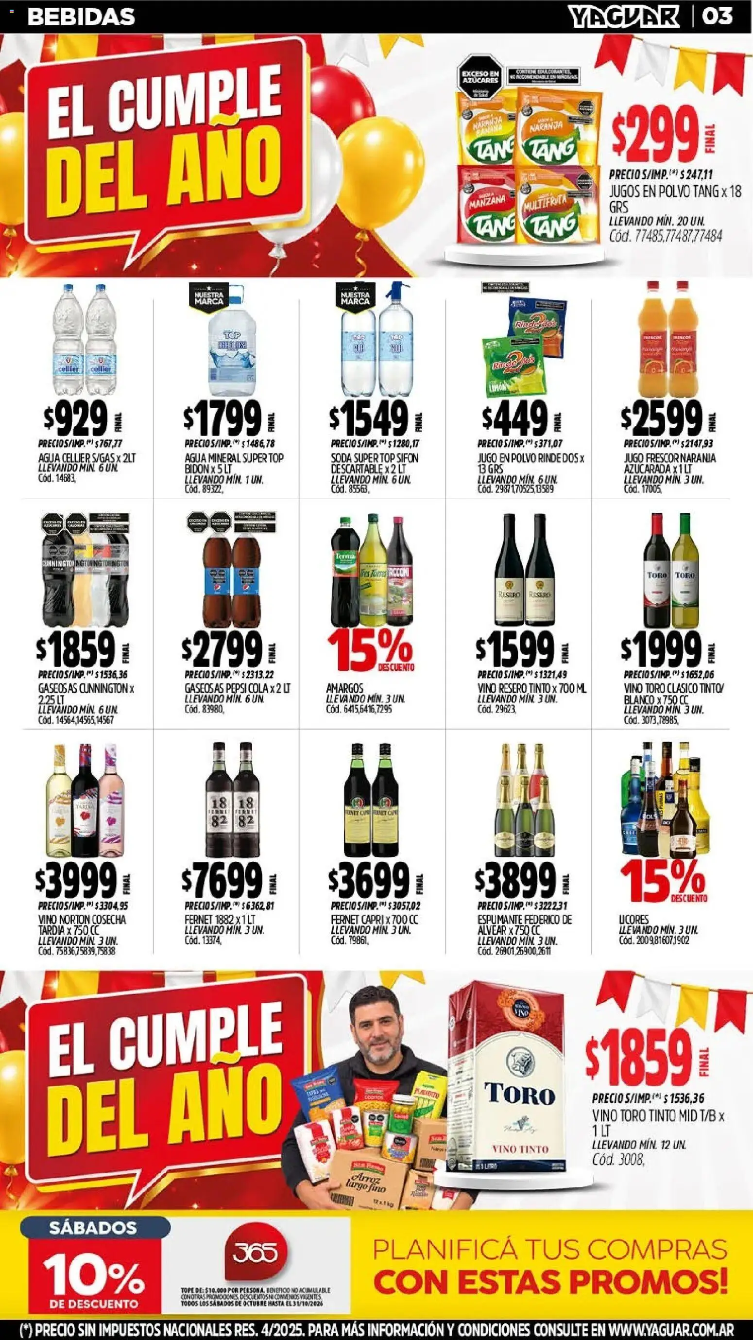 Yaguar - Oferta Semanal Santa Fé │ válido desde el 19/10/2026 | Página: 5
