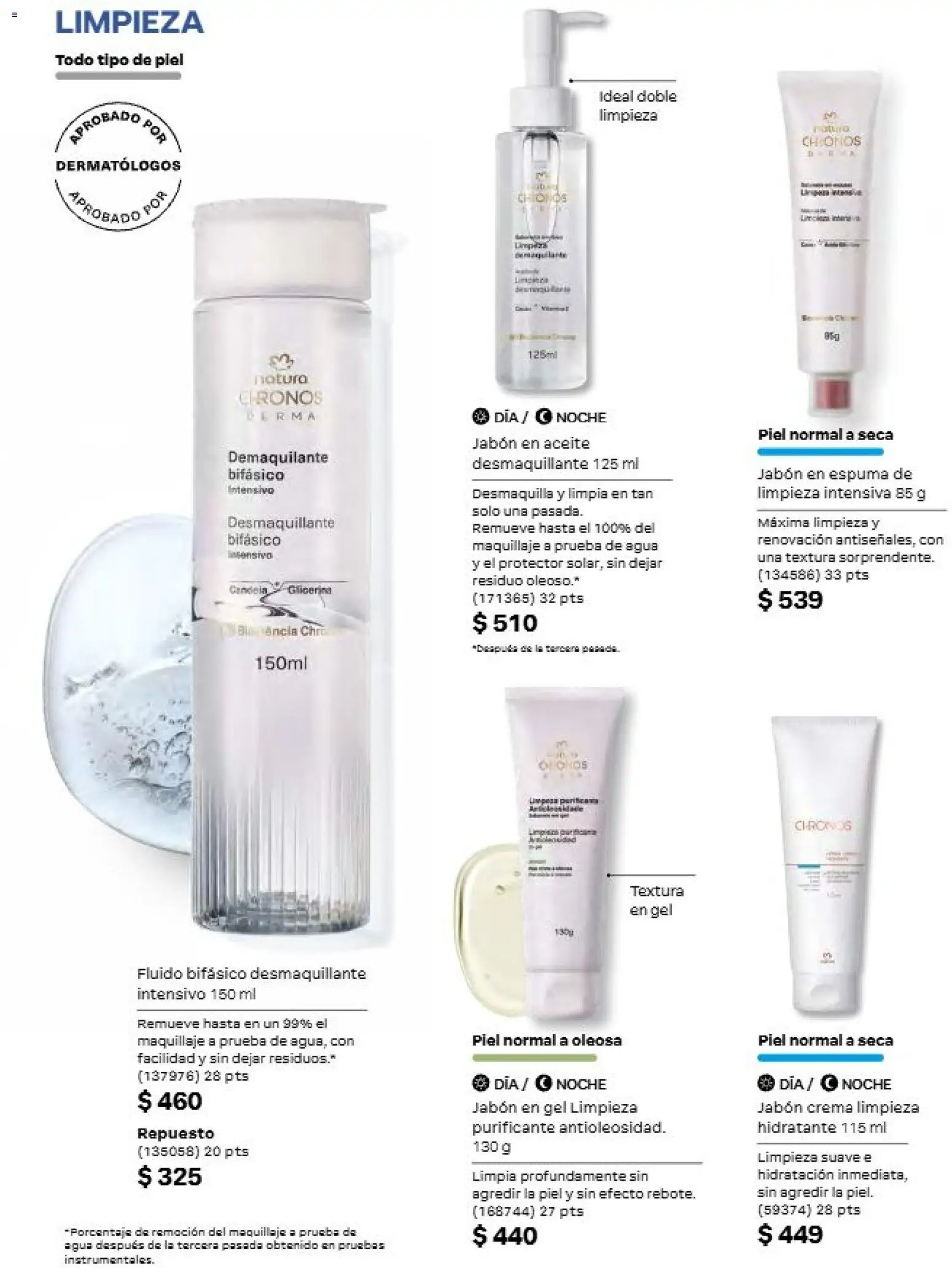 Nuevas ofertas de Natura válidas en toda la República Mexicana desde el 11/09/2026. ¡Encuentra las mejores ofertas en Natura campaña 14 2026! | Página: 85 | Productos: Crema, Agua, Desmaquillante, Maquillaje