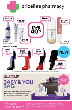 Preview of Priceline Pharmacy catalogue  - valid from 07.05.2026