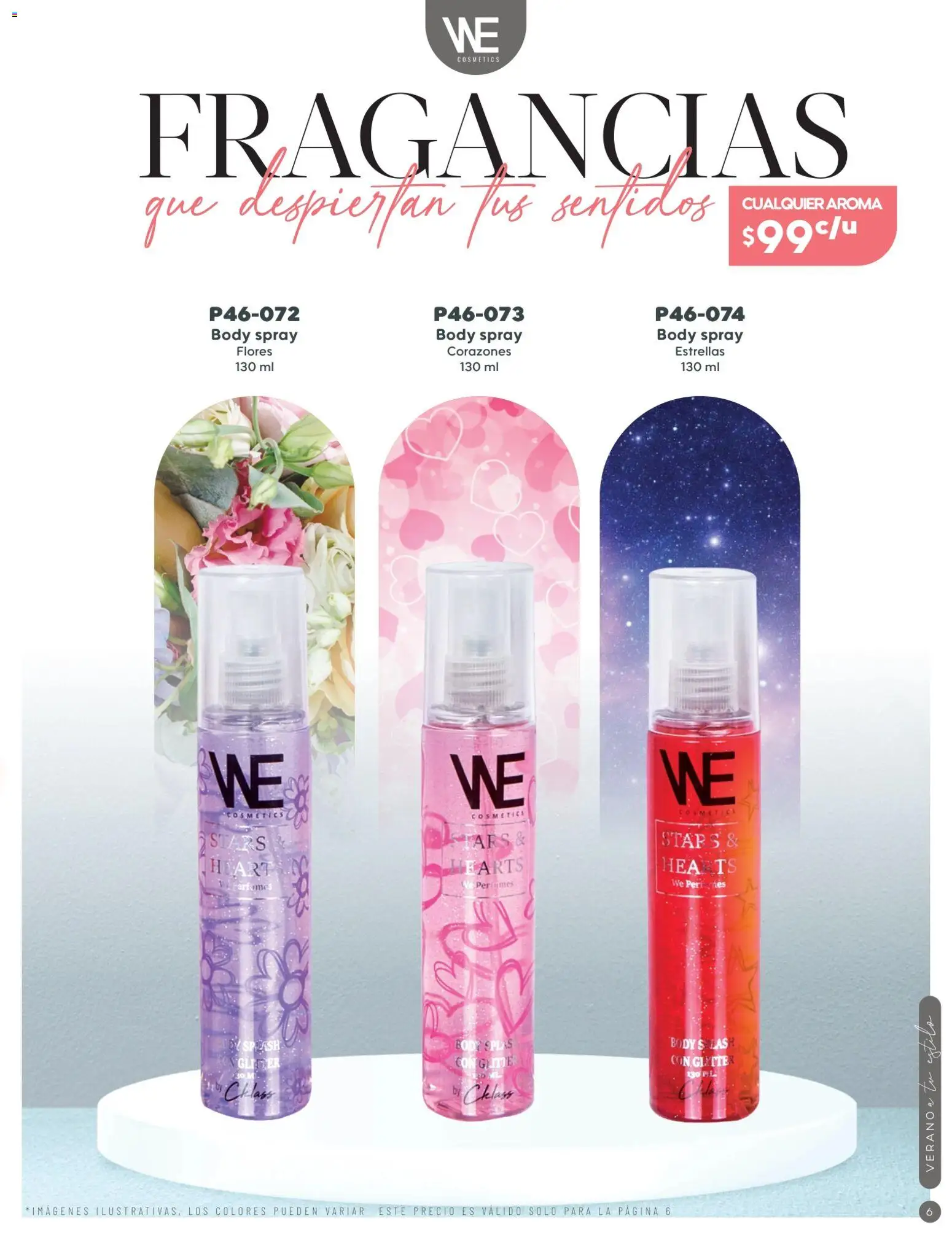 Nuevas ofertas de Cklass válidas en toda la República Mexicana desde el 02/07/2026. ¡Encuentra las mejores ofertas en Cklass catálogo Verano WE & Home! | Página: 7 | Productos: Glitter, Body
