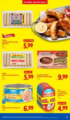 Preview of Lidl weekly ads valid from 07/29/2026 | Page: 27