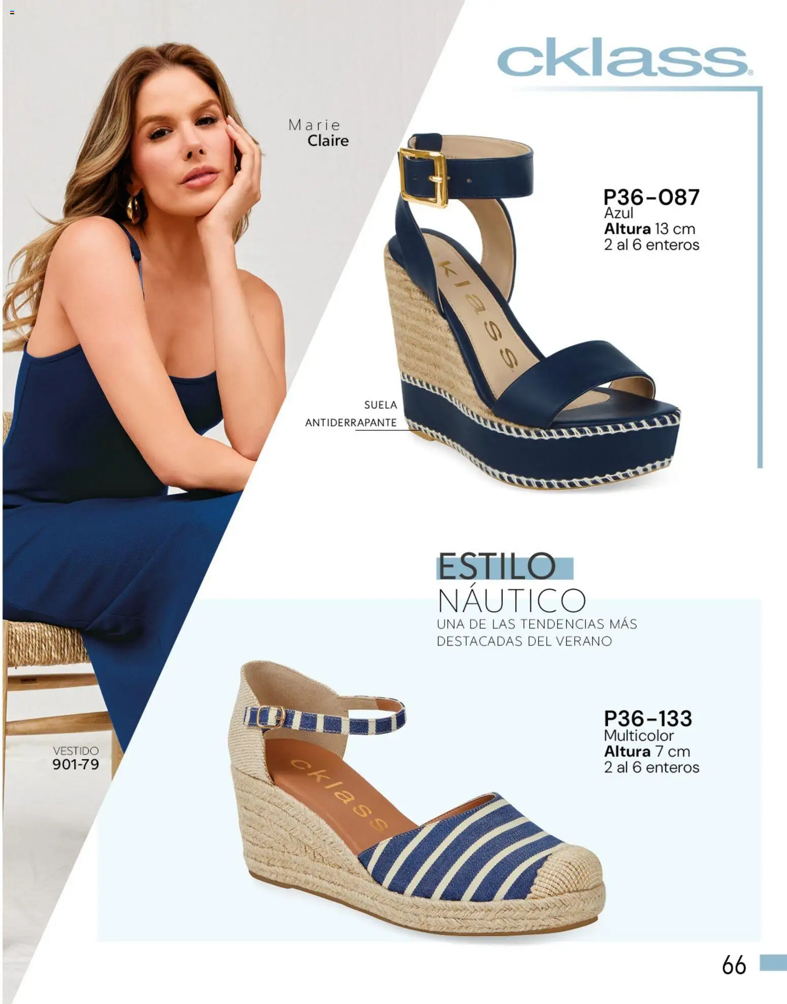 Nuevas ofertas de Cklass válidas en toda la República Mexicana desde el 05.03.2026. ¡Encuentra las mejores ofertas en Cklass catálogo Complemento Verano Calzado! | Página: 69 | Productos: Vestido