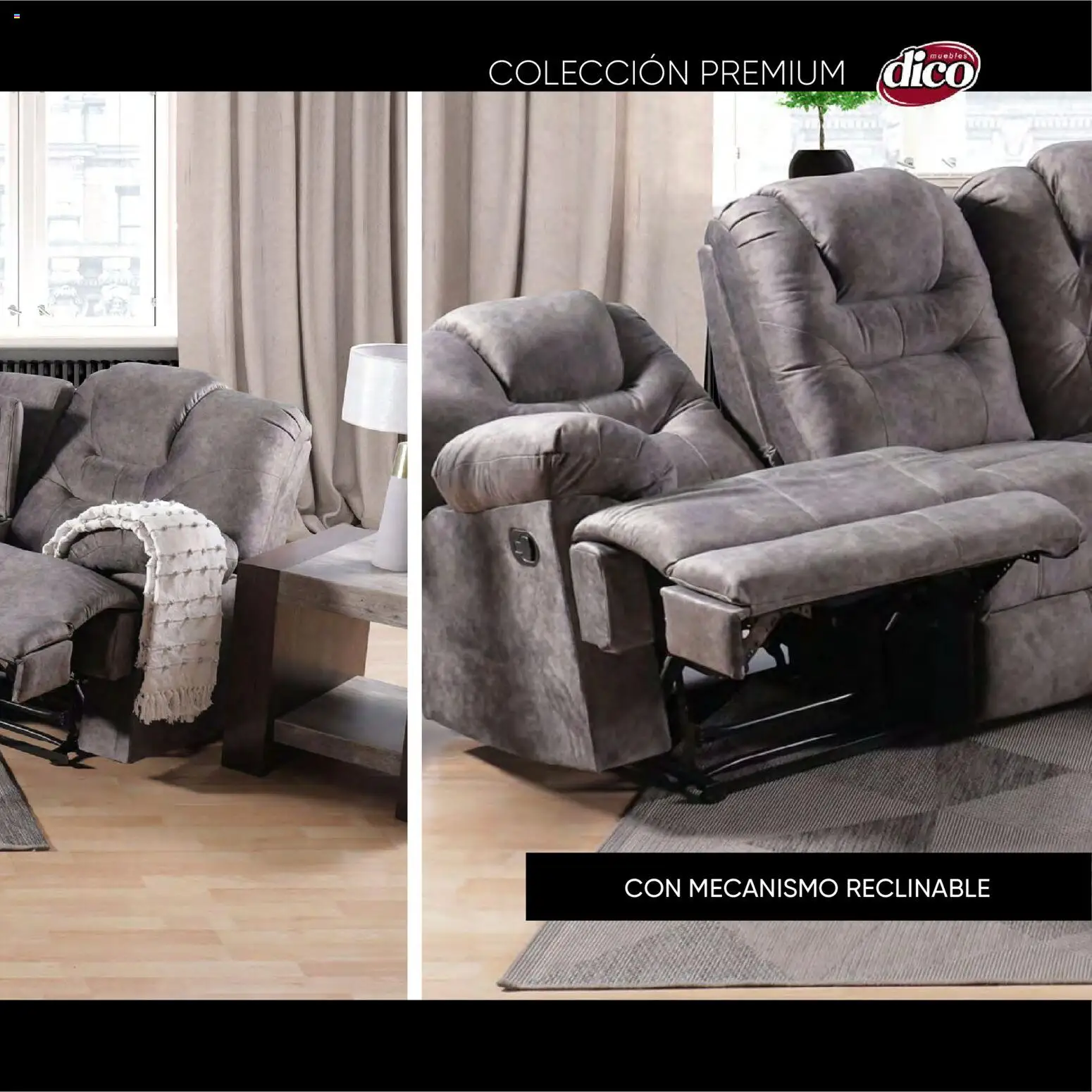 Nuevas ofertas de Muebles Dico válidas en toda la República Mexicana desde el 27/10/2025. ¡Encuentra las mejores ofertas en Muebles Dico catálogo Premium! | Página: 61
