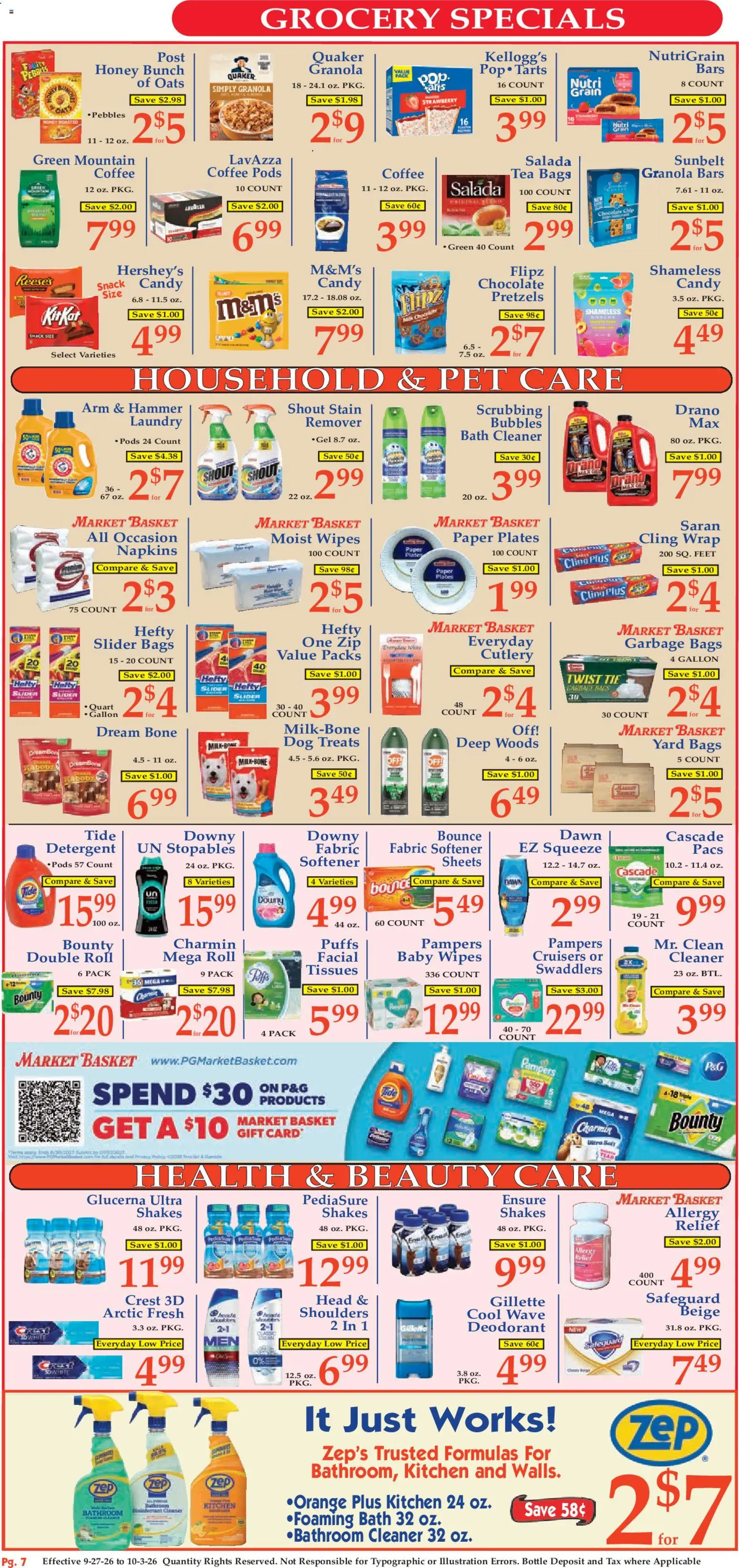 Market Basket Ad - valid from 09/27/2026 | Page: 7