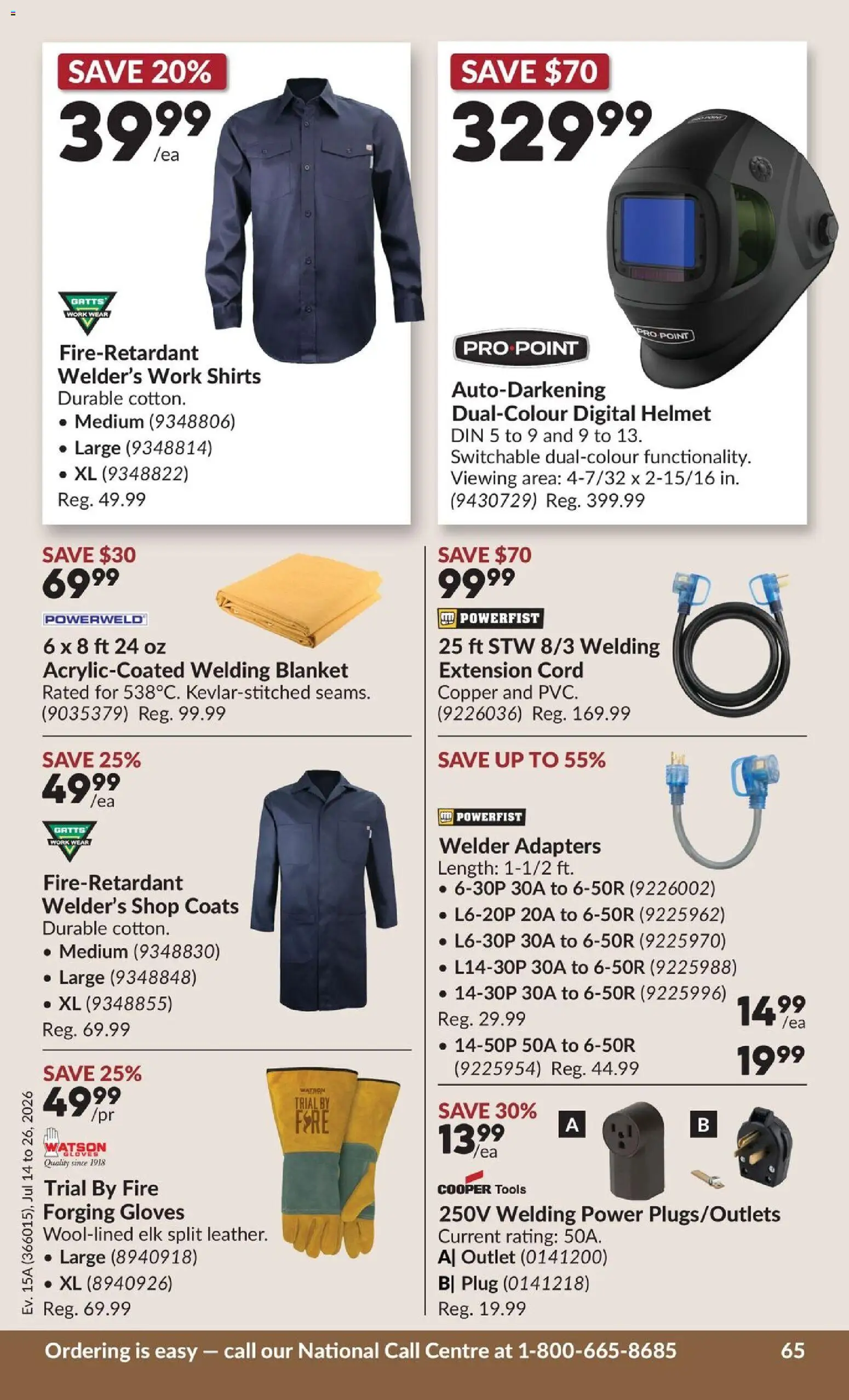 Princess Auto flyer valid from Jul 14, 2026 | Page: 78 | Products: Gloves, Blanket
