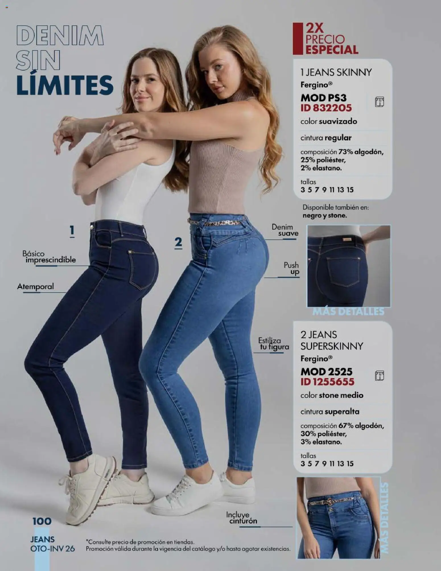 Nuevas ofertas de Price Shoes válidas en toda la República Mexicana desde el 03/08/2026. ¡Encuentra las mejores ofertas en Price Shoes catálogo Jeans! | Página: 100 | Productos: Cinturón