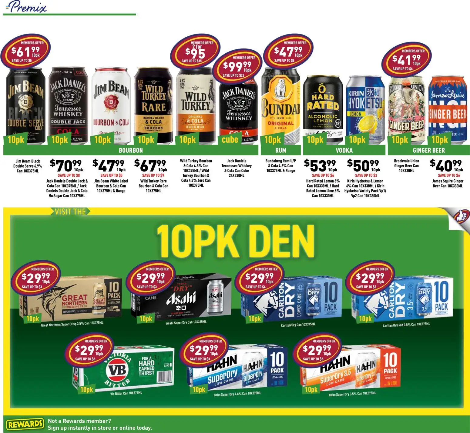 Liquor Legends catalogue - valid from 26/08/2026 | Page: 6 | Products: Beer, Whiskey, Turkey, Beer can