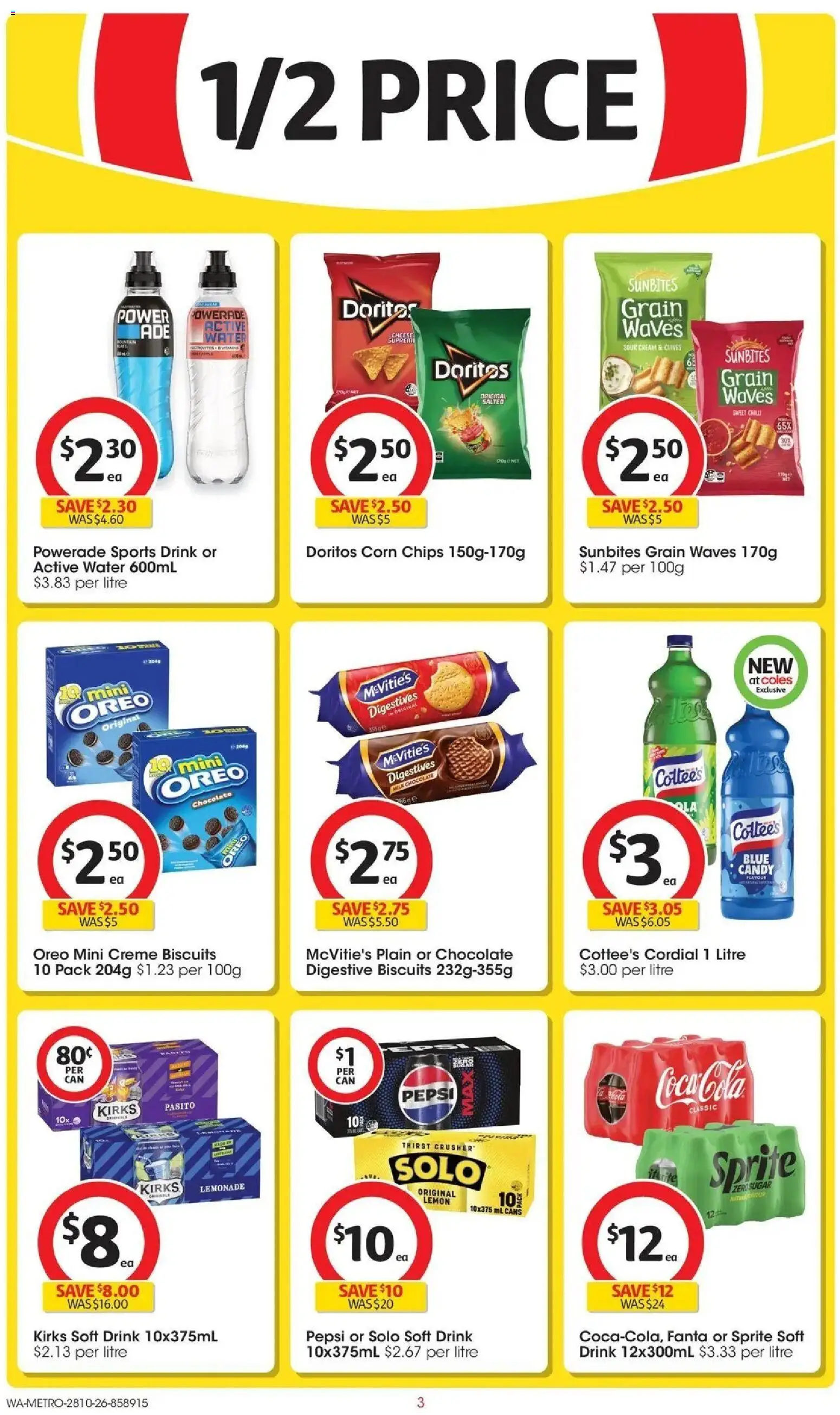 ﻿Coles catalogue valid from 28/10/2026 > Online Australia | Page: 3