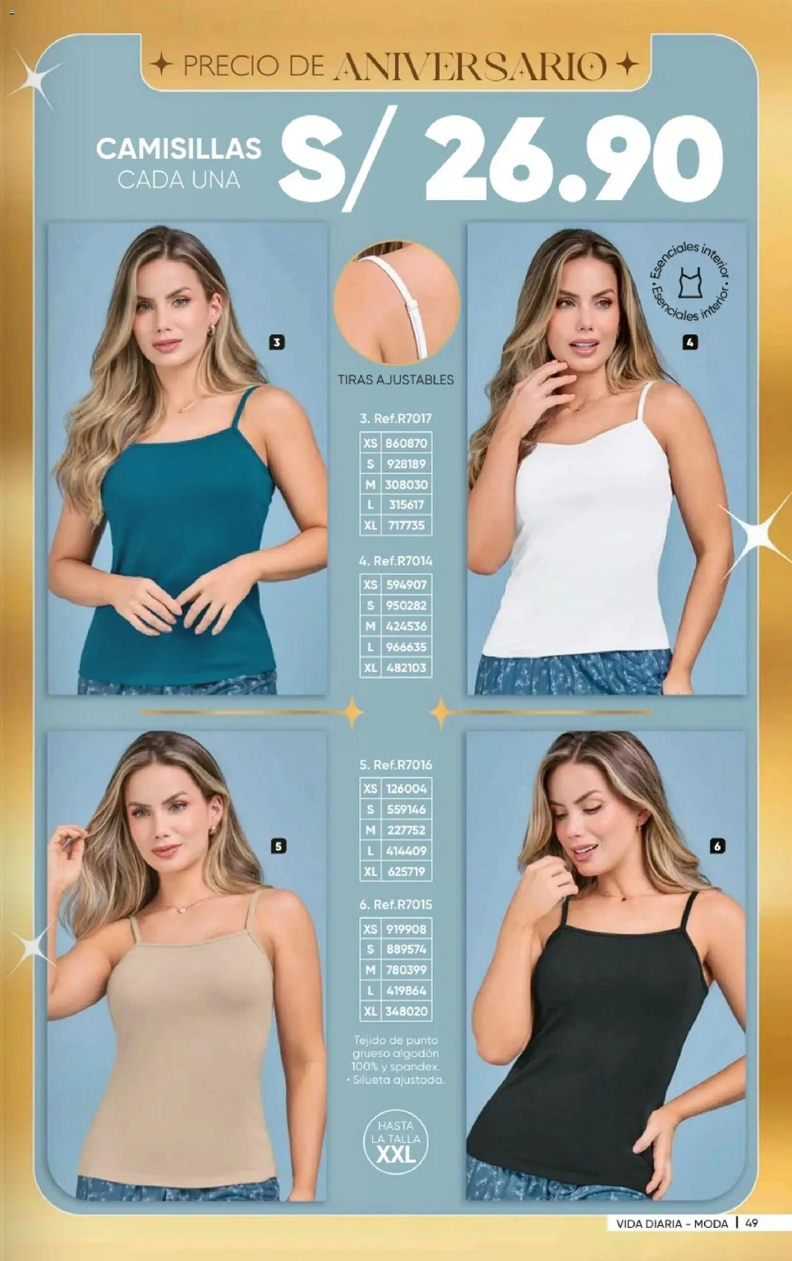 Catálogo Azzorti válido desde 20/09/2026 | Página: 51 | Productos: Algodón