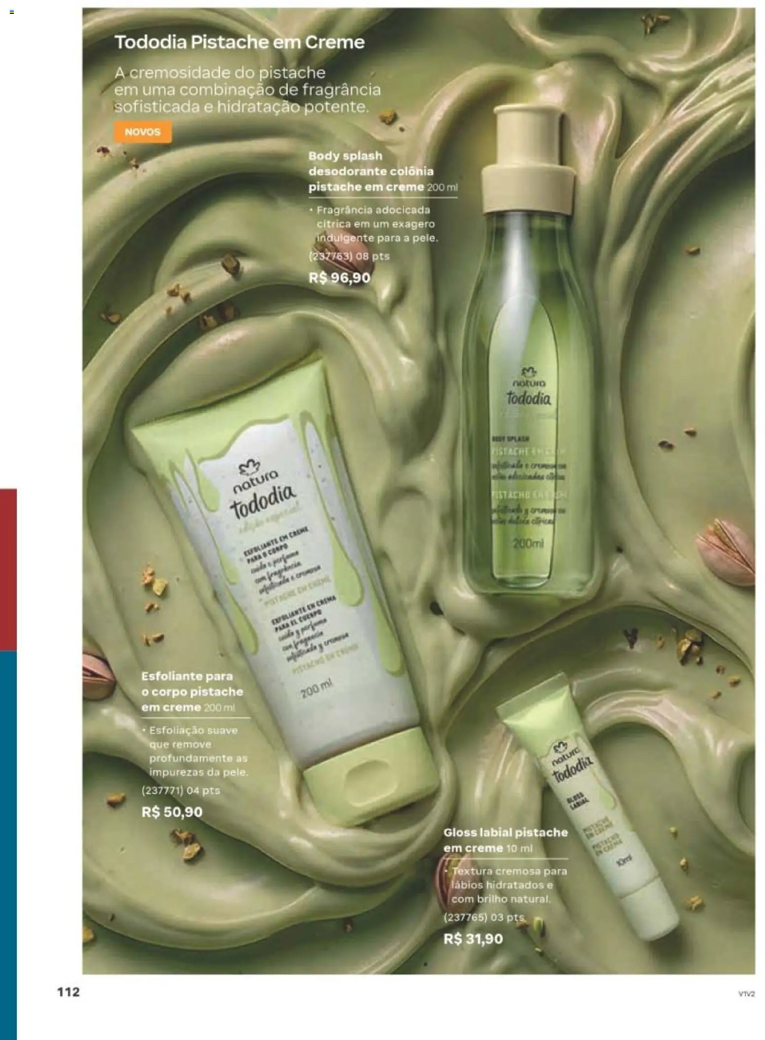 Natura Folheto - válido de 10/08/2026 | Página: 115 | Produtos: Fragrância, Gloss labial, Desodorante, Body