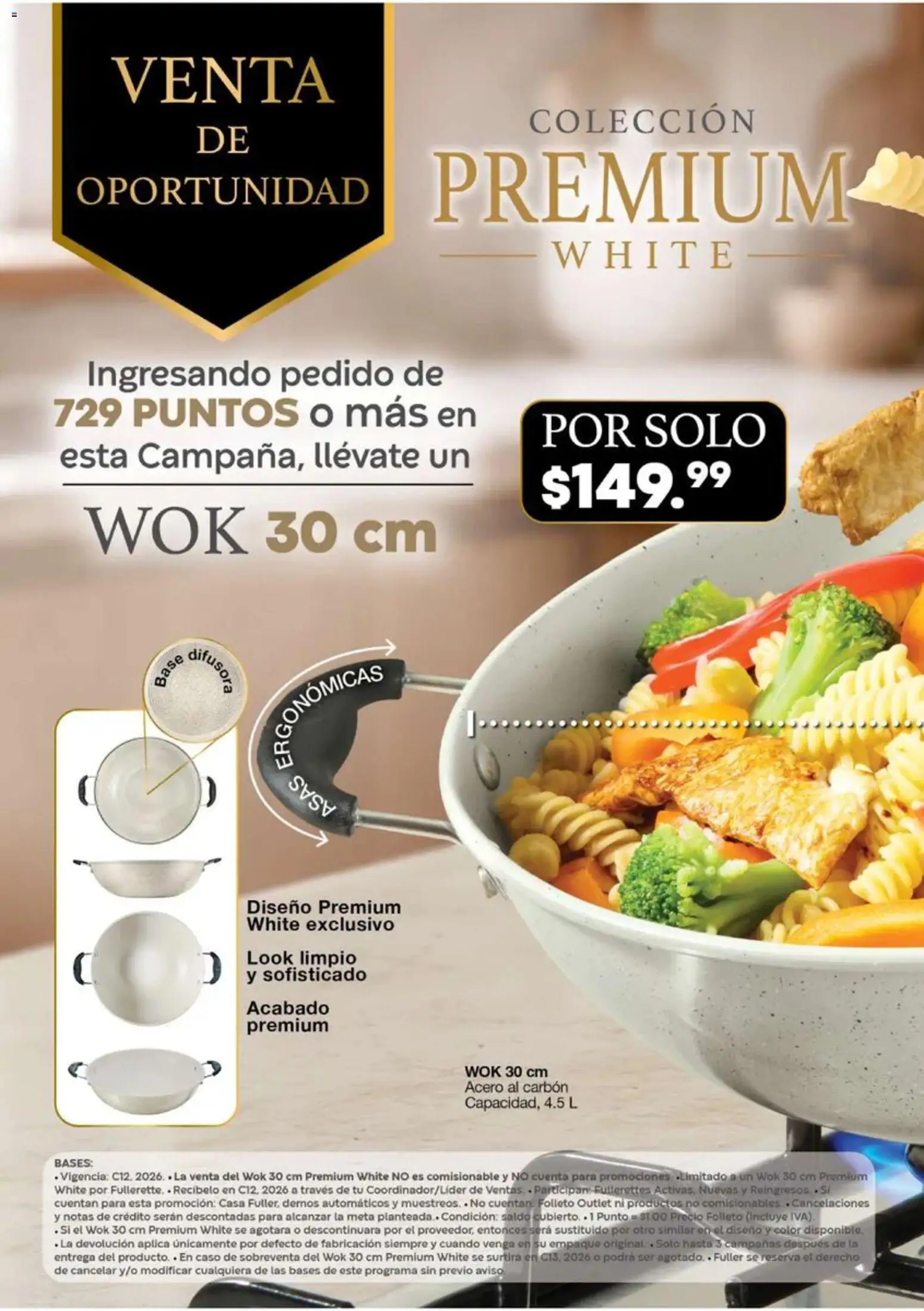 Nuevas ofertas de Fuller válidas en toda la República Mexicana desde el 16/09/2026. ¡Encuentra las mejores ofertas en Fuller Gana Más 12 2026! | Página: 6 | Productos: Wok