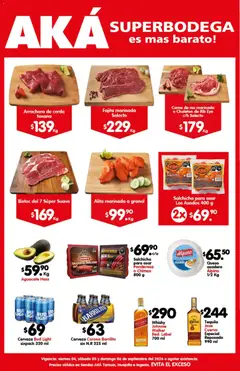 Vista previa de Arteli folleto Carnita Asada Aká Superbodegas Foraneas, nuevo folleto de la tienda, válido en México a partir del 04/09/2026