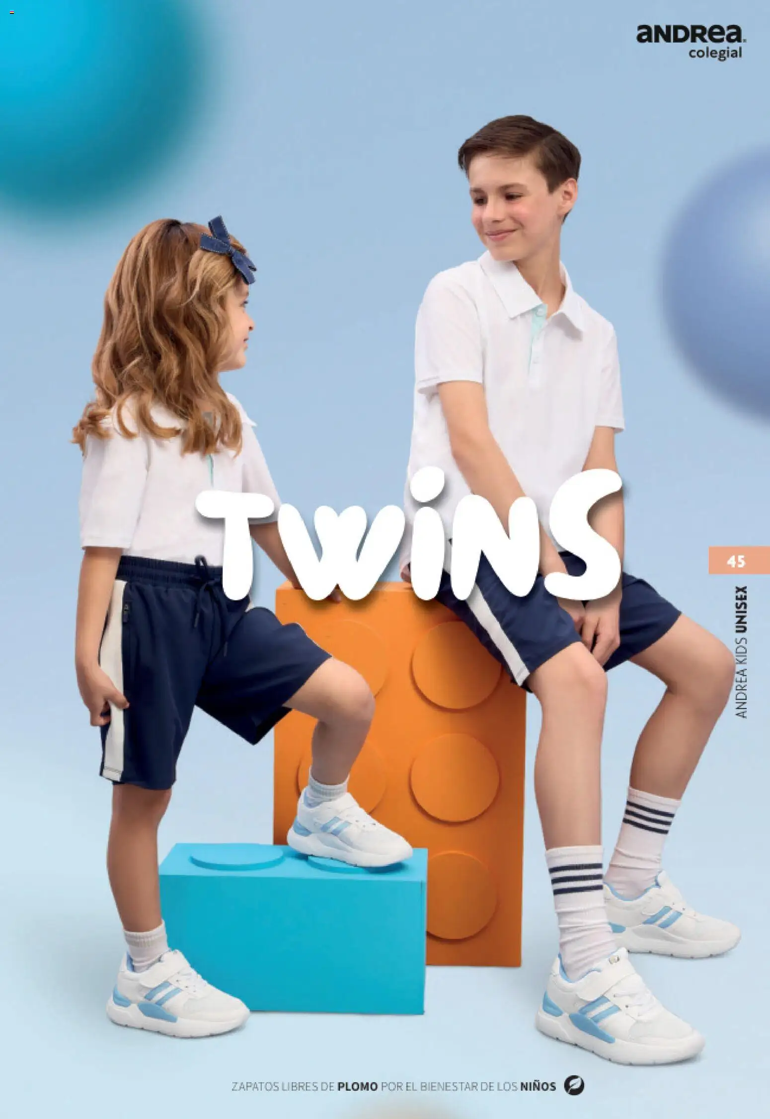 Nuevas ofertas de Andrea válidas en toda la República Mexicana desde el 23/05/2026. ¡Encuentra las mejores ofertas en Andrea catálogo Colegial! | Página: 45 | Productos: Zapatos
