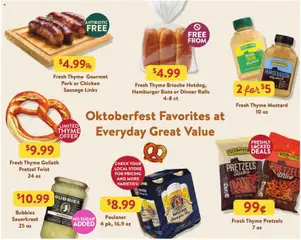 Preview of Fresh Thyme weekly ads valid from 09/09/2026 | Page: 5