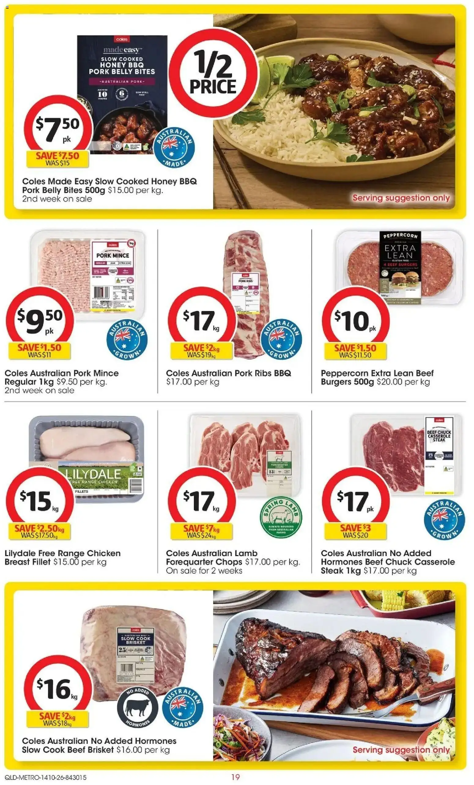 ﻿Coles catalogue valid from 14/10/2026 > Online Australia | Page: 19