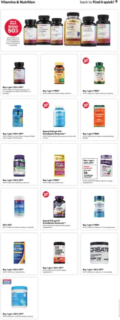 Preview of CVS Pharmacy weekly ads valid from 09/27/2026 | Page: 10 | Products: Fish Oil, Ginger, Capsules, Ashwagandha