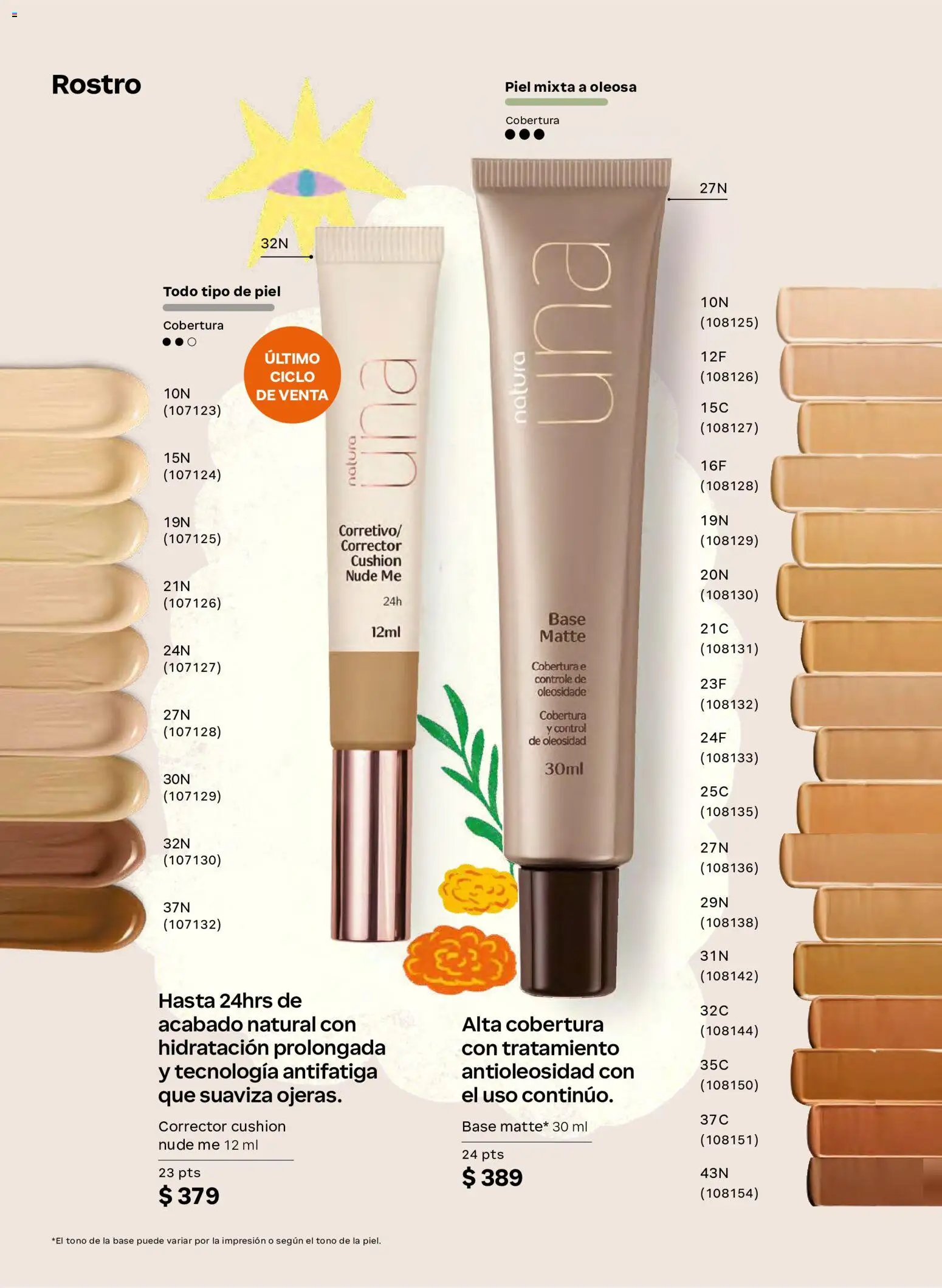 Nuevas ofertas de Natura válidas en toda la República Mexicana desde el 02/10/2026. ¡Encuentra las mejores ofertas en Natura campaña  15 2026! | Página: 68 | Productos: Corrector