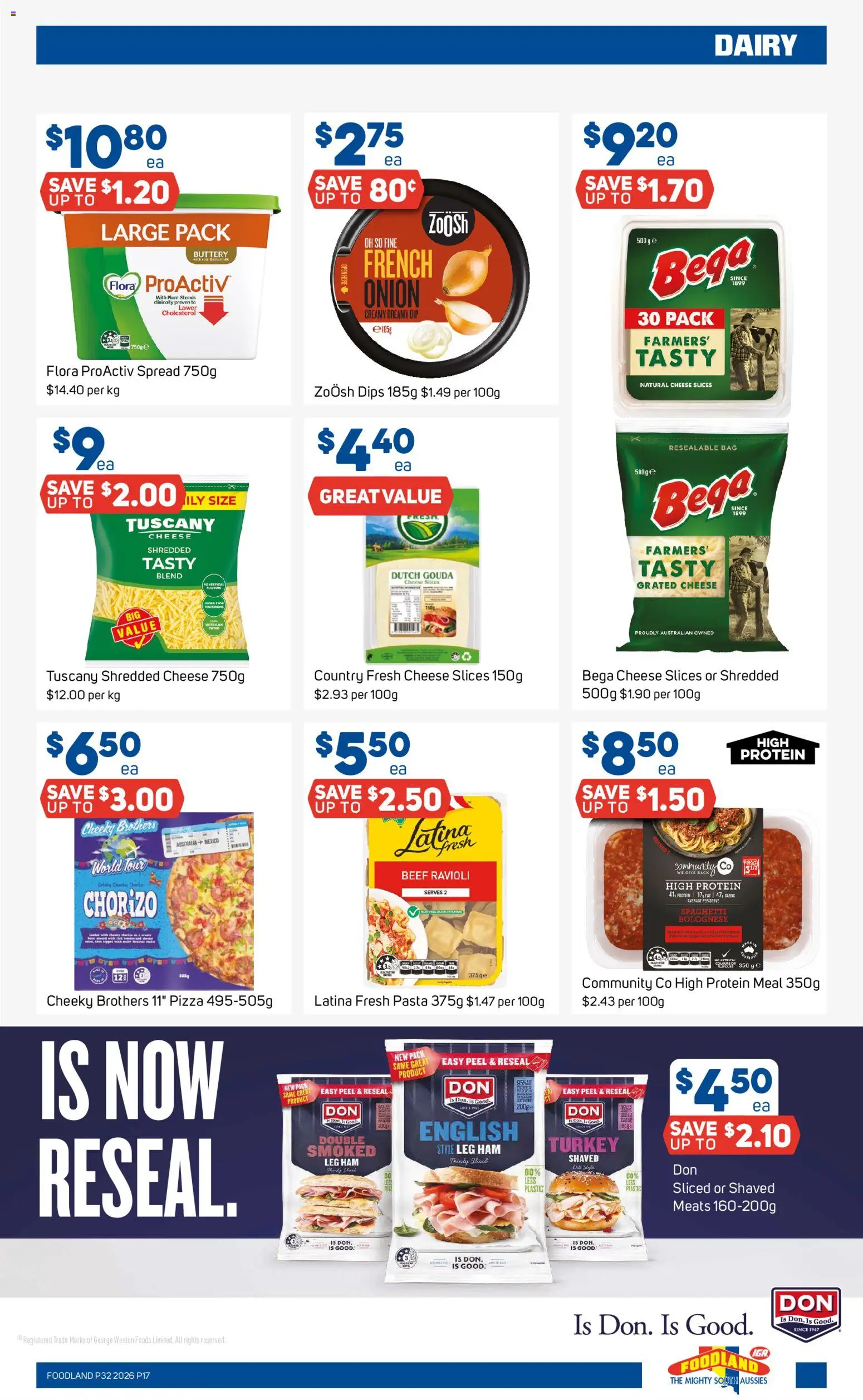 Foodland catalogue - valid from 05/08/2026 | Page: 17 | Products: Plant, Dairy, Pasta, Turkey