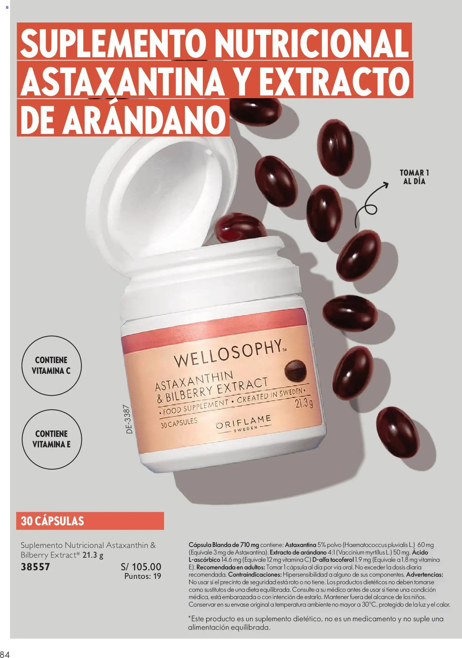 Catálogo Oriflame válido desde 01/08/2026 | Página: 84 | Productos: Polvo