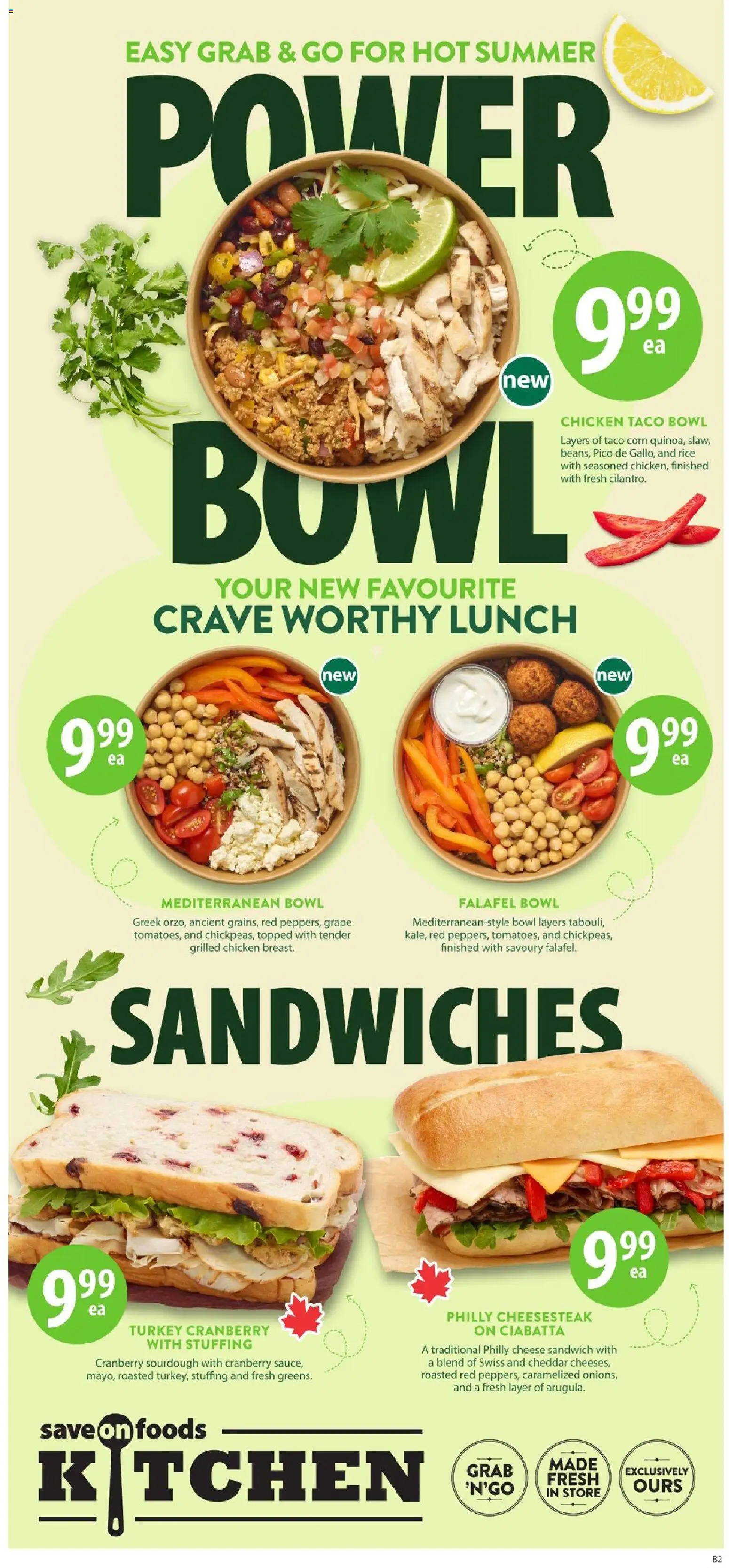 Save on foods flyer valid from Aug 13, 2026 | Page: 15 | Products: Rice, Turkey, Cheddar, Chicken