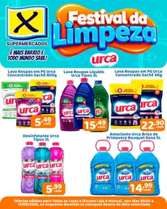 X Supermercados ofertas Urca - Pré-Visualização do folheto da loja X Supermercados, válido de 30.05.2026