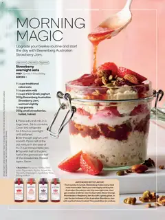 Preview of Woolworths Fresh Ideas magazine - valid from 01.05.2026 | Page: 11 | Products: Cups, Yoghurt, Granola, Oats