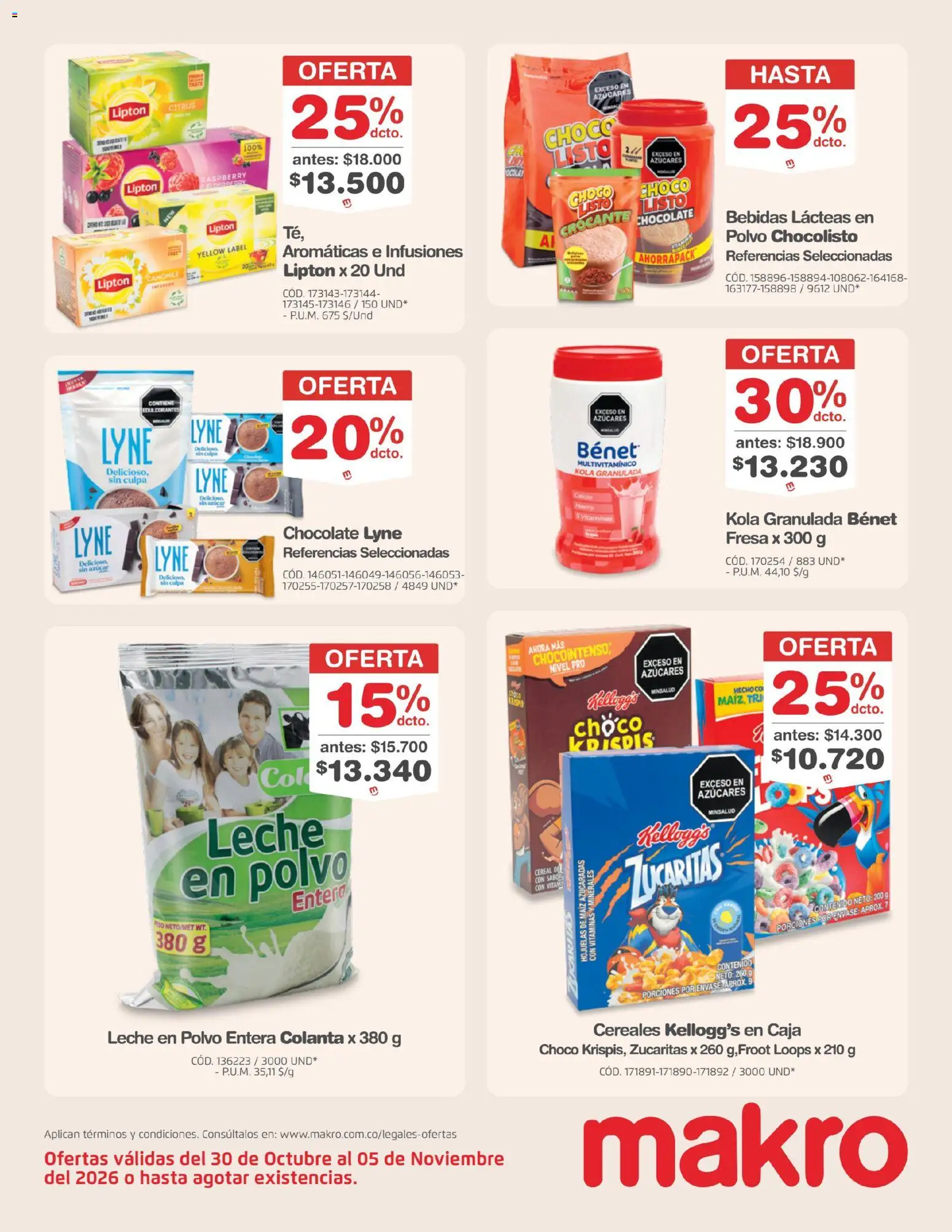 Makro revista - valida desde el 30/10/2026 | Página: 18